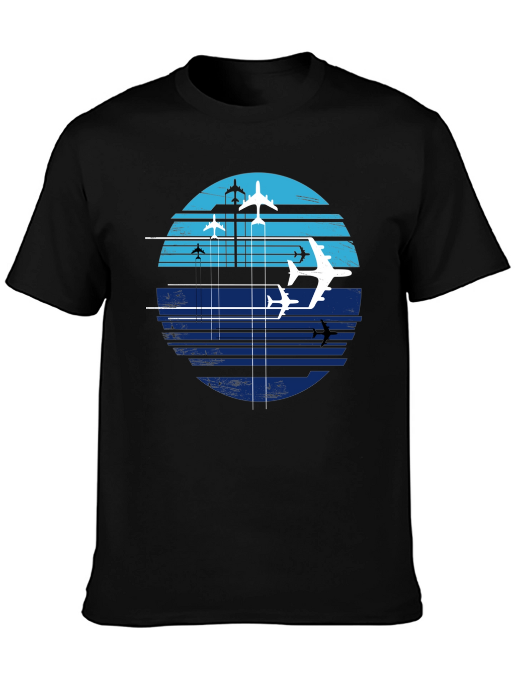 Aviation Airplane T-Shirt - Sky High Design