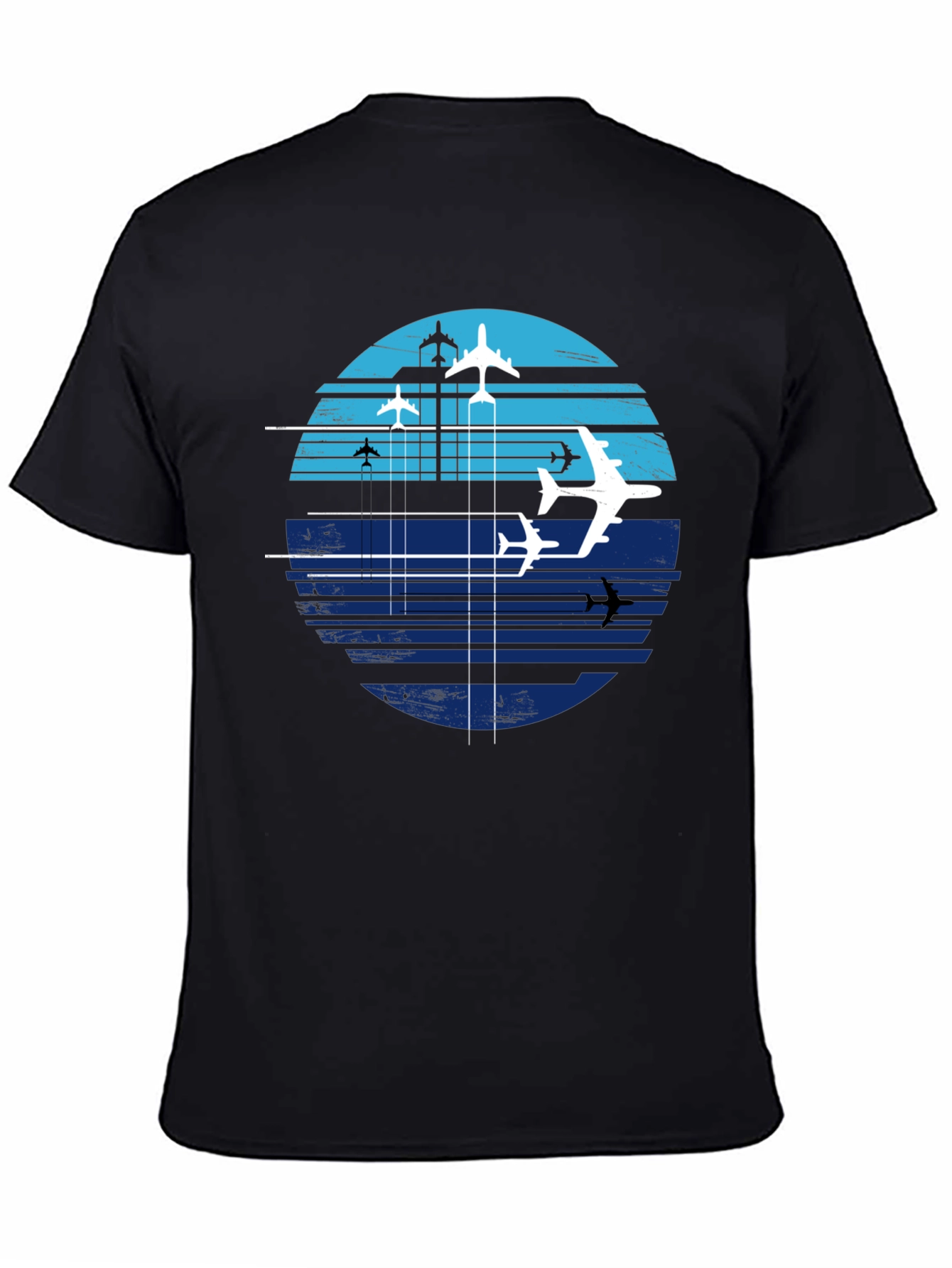 Aviation Airplane T-Shirt - Sky High Design
