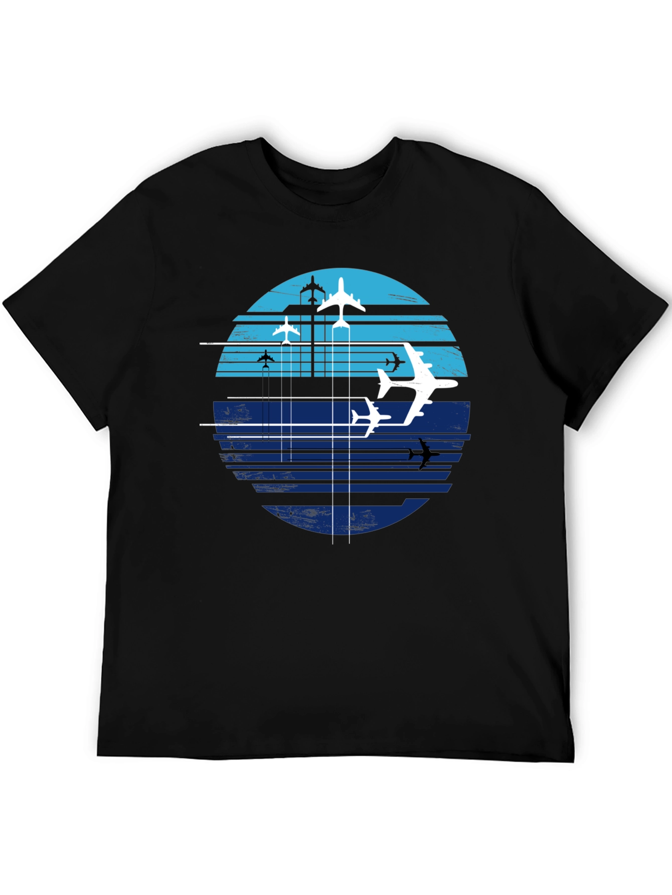 Aviation Airplane T-Shirt - Sky High Design