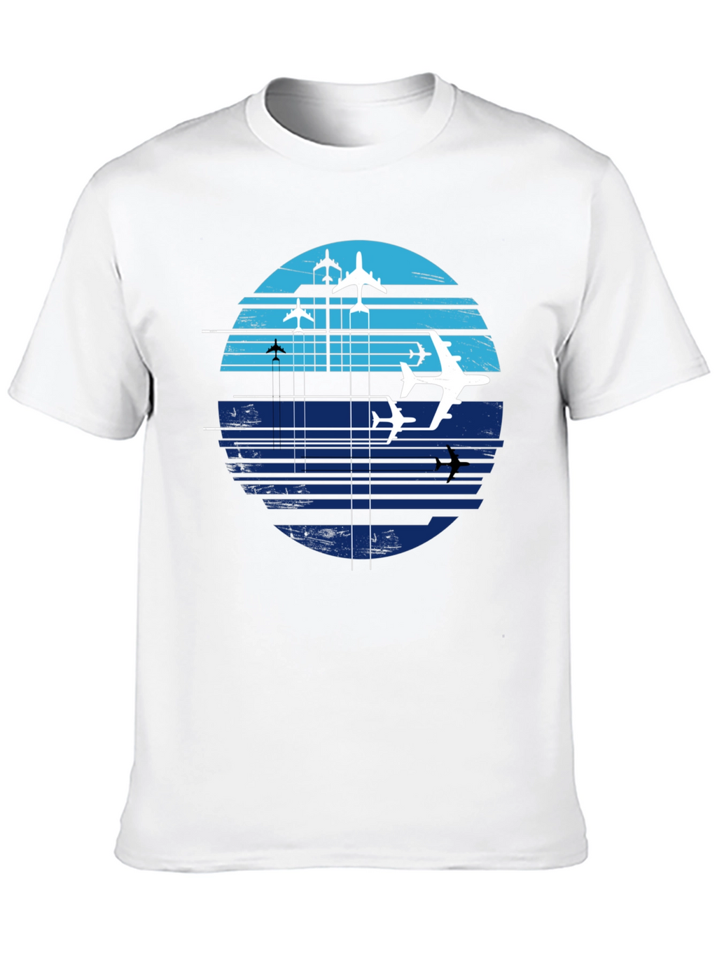 Aviation Airplane T-Shirt - Sky High Design