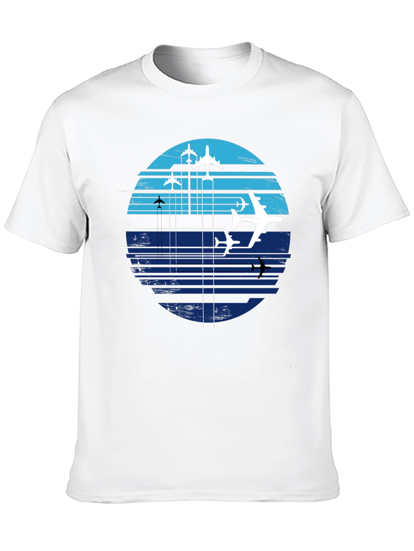 Aviation Airplane T-Shirt - Sky High Design