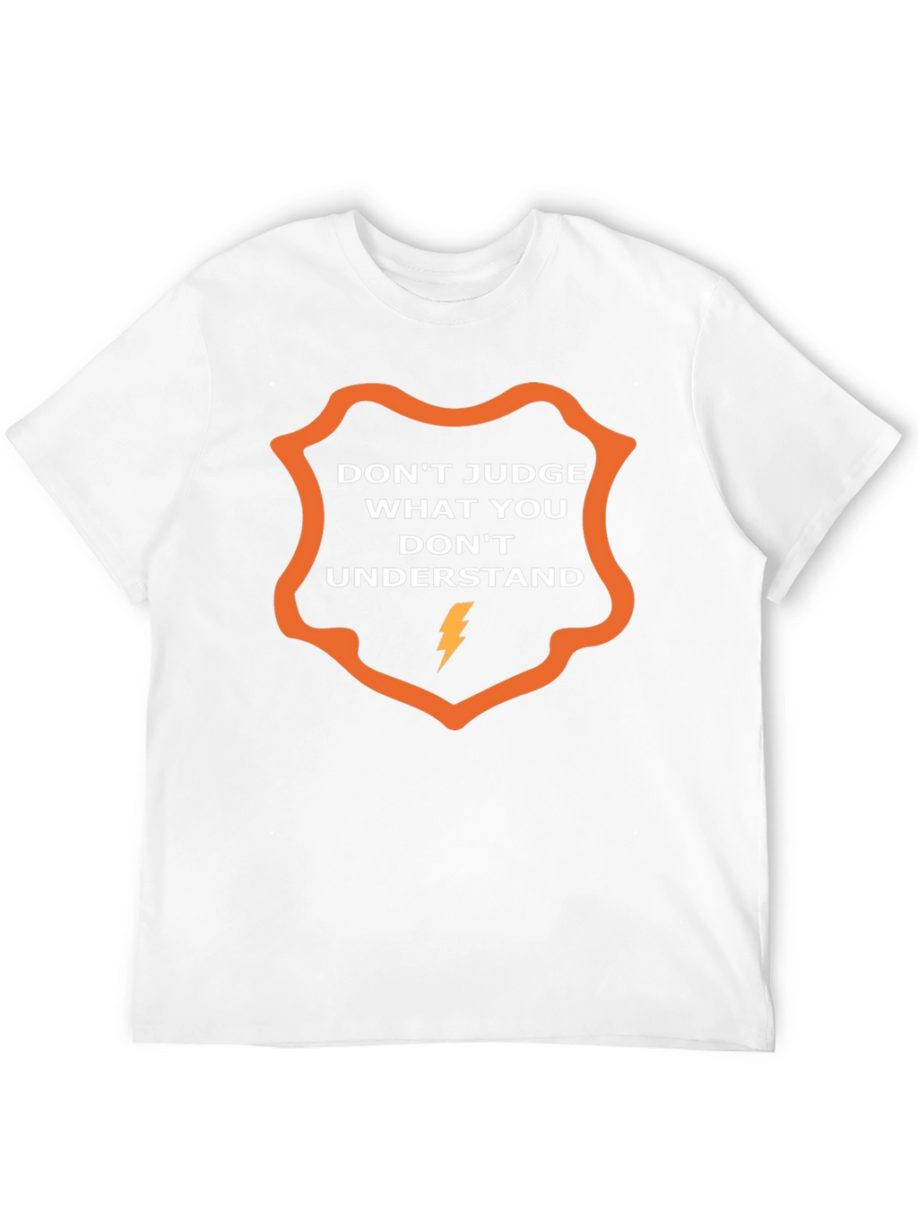 Dont Judge Graphic T-Shirt - Stylish Slogan Tee