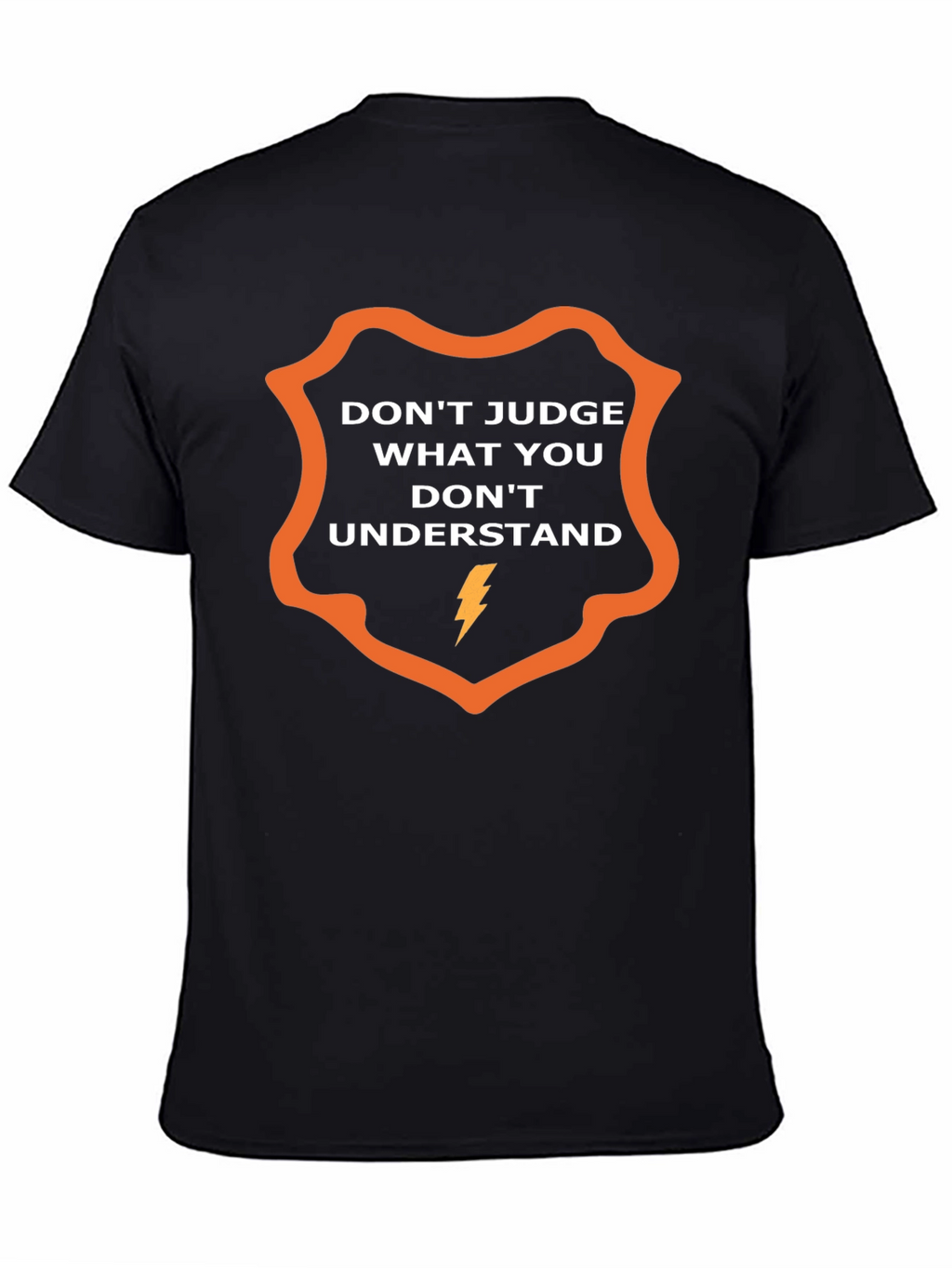 Dont Judge Graphic T-Shirt - Stylish Slogan Tee