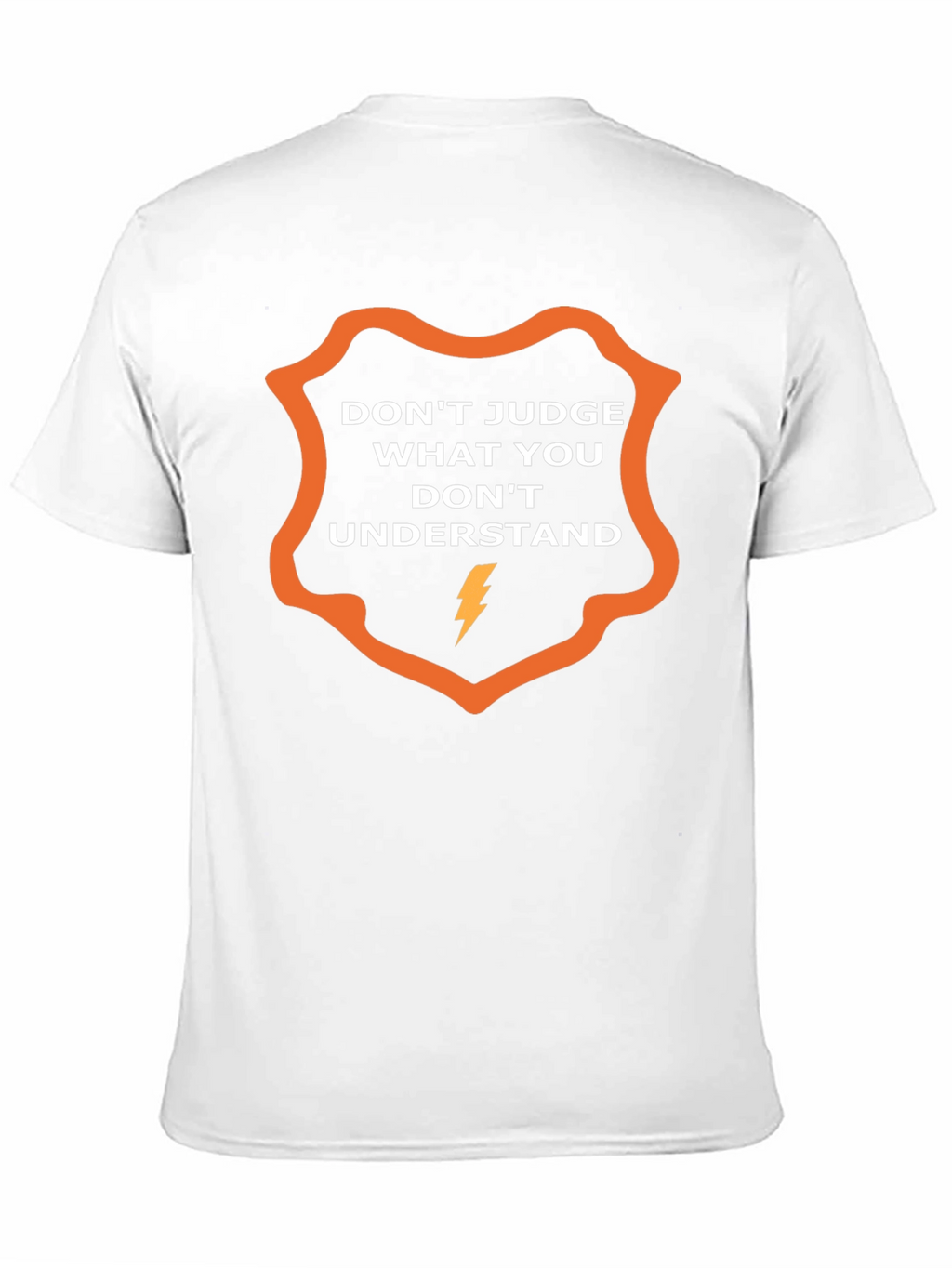 Dont Judge Graphic T-Shirt - Stylish Slogan Tee