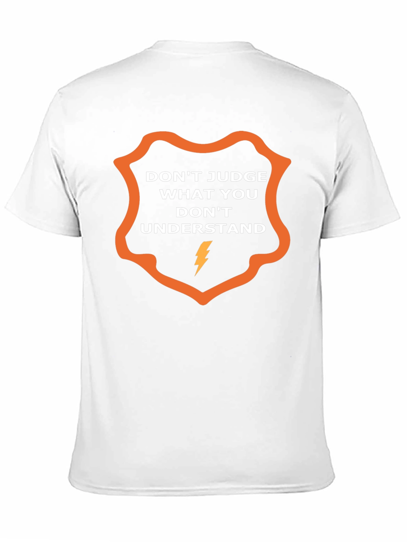 Dont Judge Graphic T-Shirt - Stylish Slogan Tee