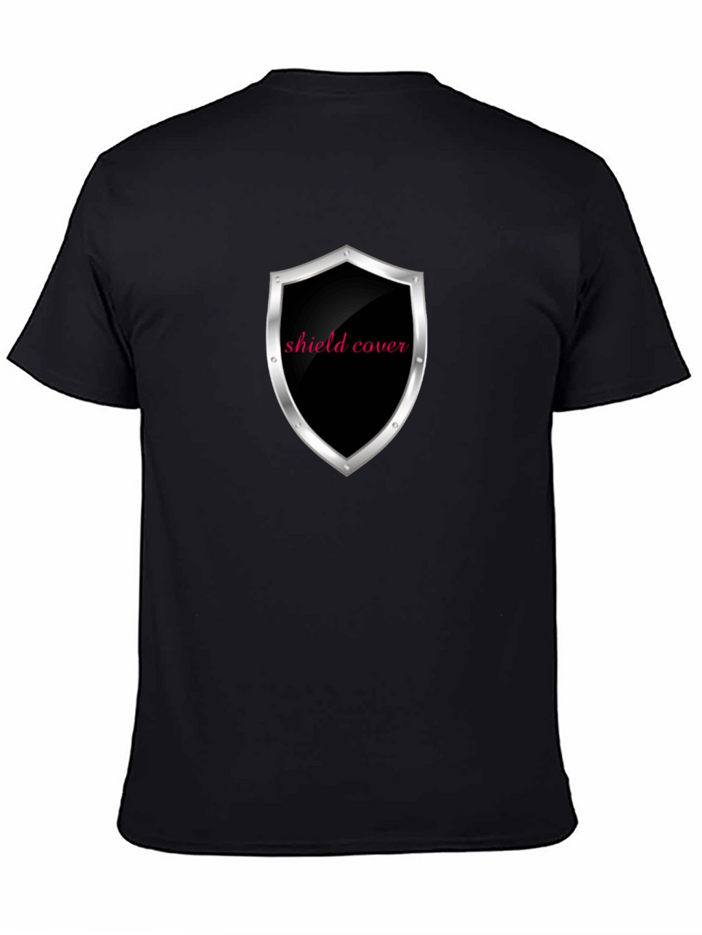 Shield Cover Black T-Shirt