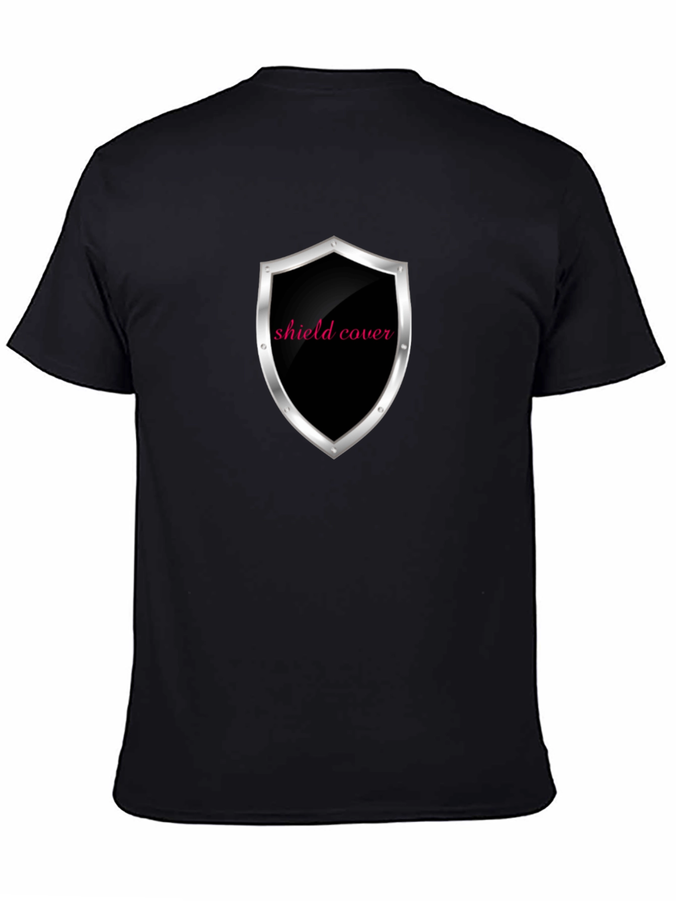 Shield Cover Black T-Shirt