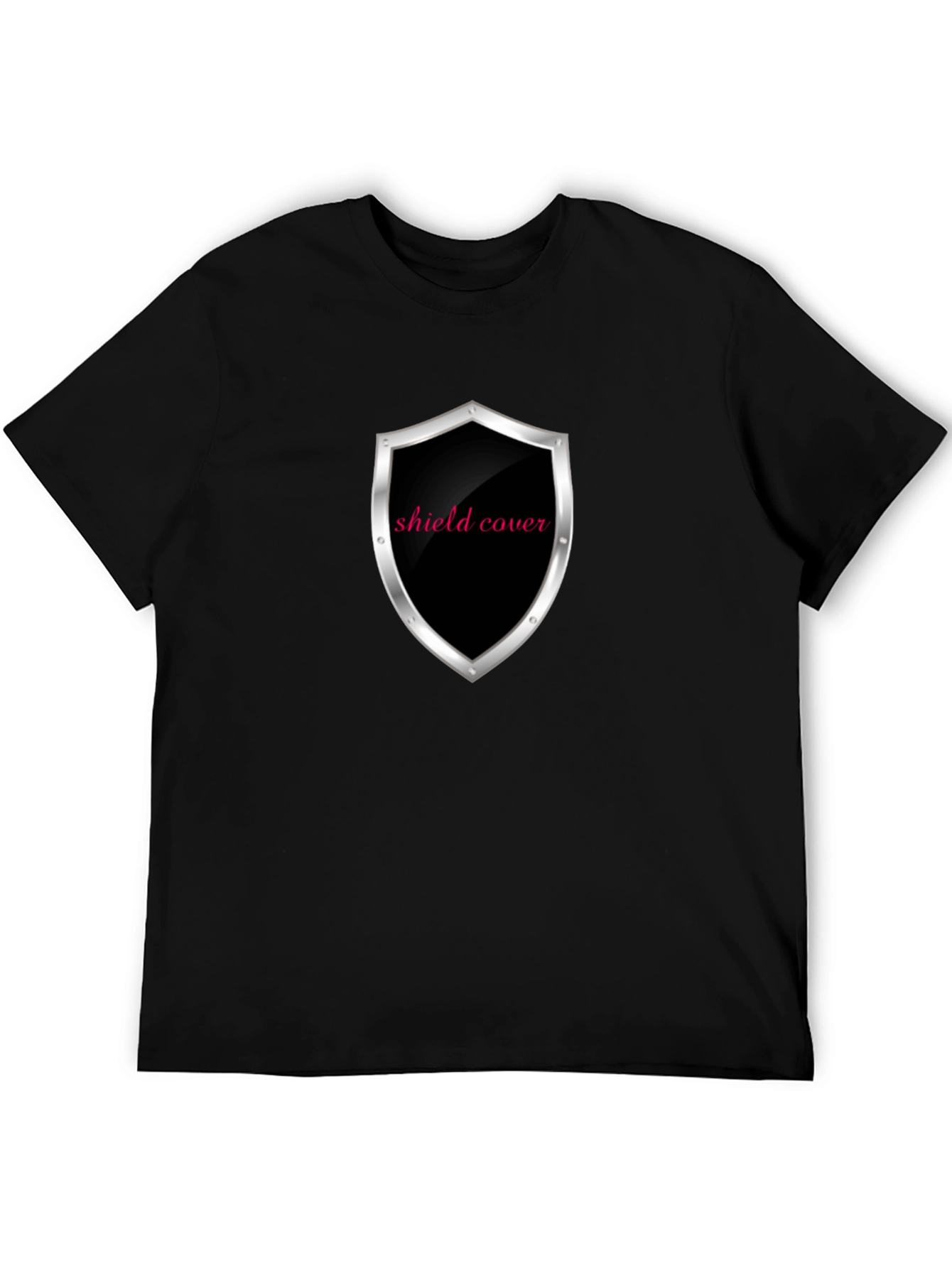 Shield Cover Black T-Shirt