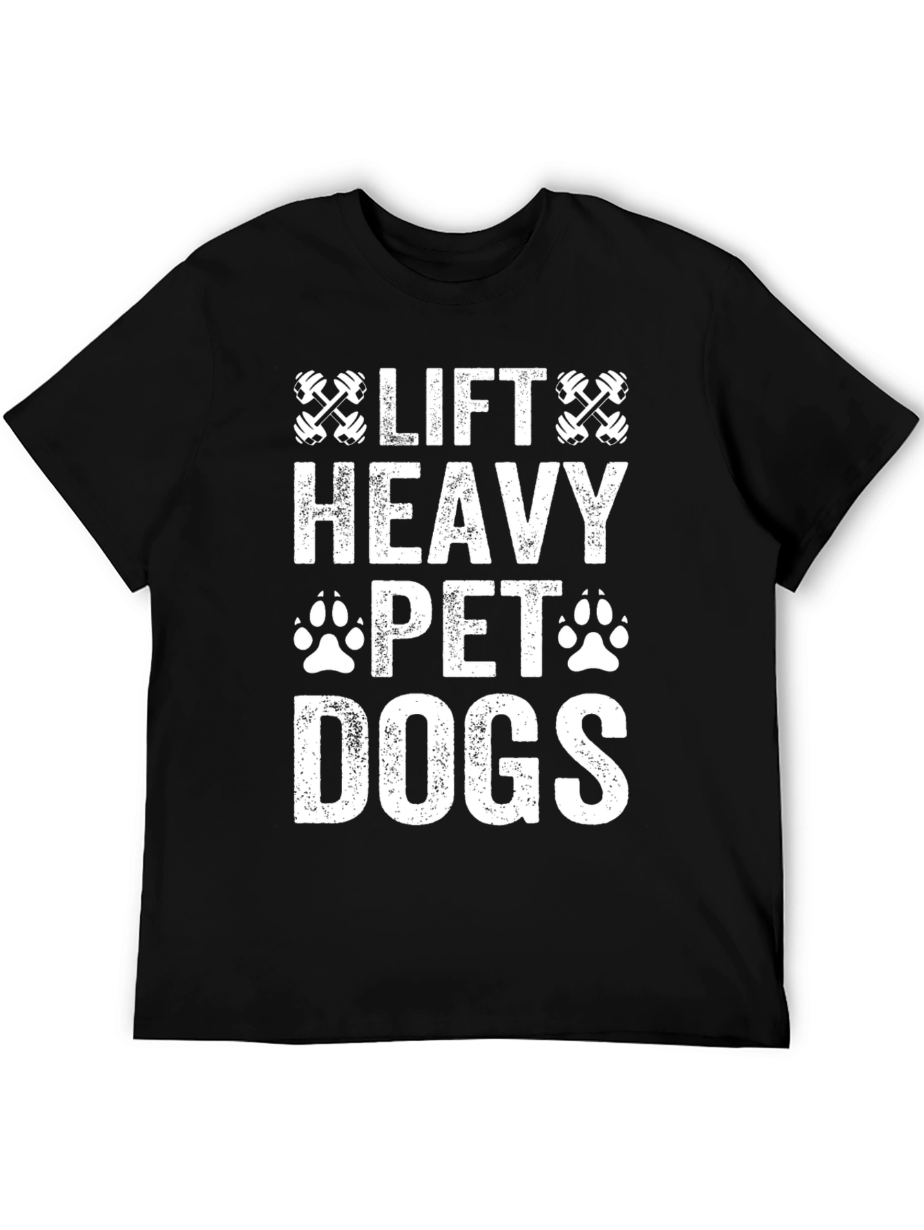 Lift Heavy Pet Dogs Graphic Tee