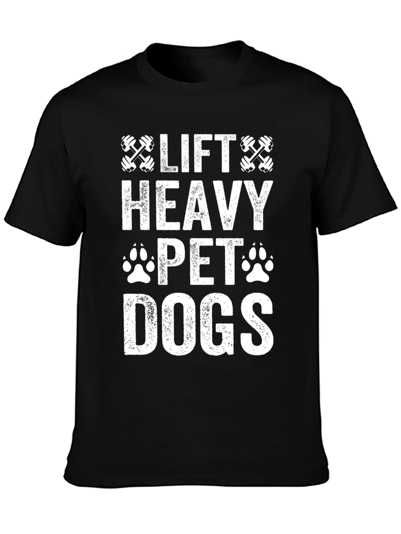Lift Heavy Pet Dogs Graphic Tee