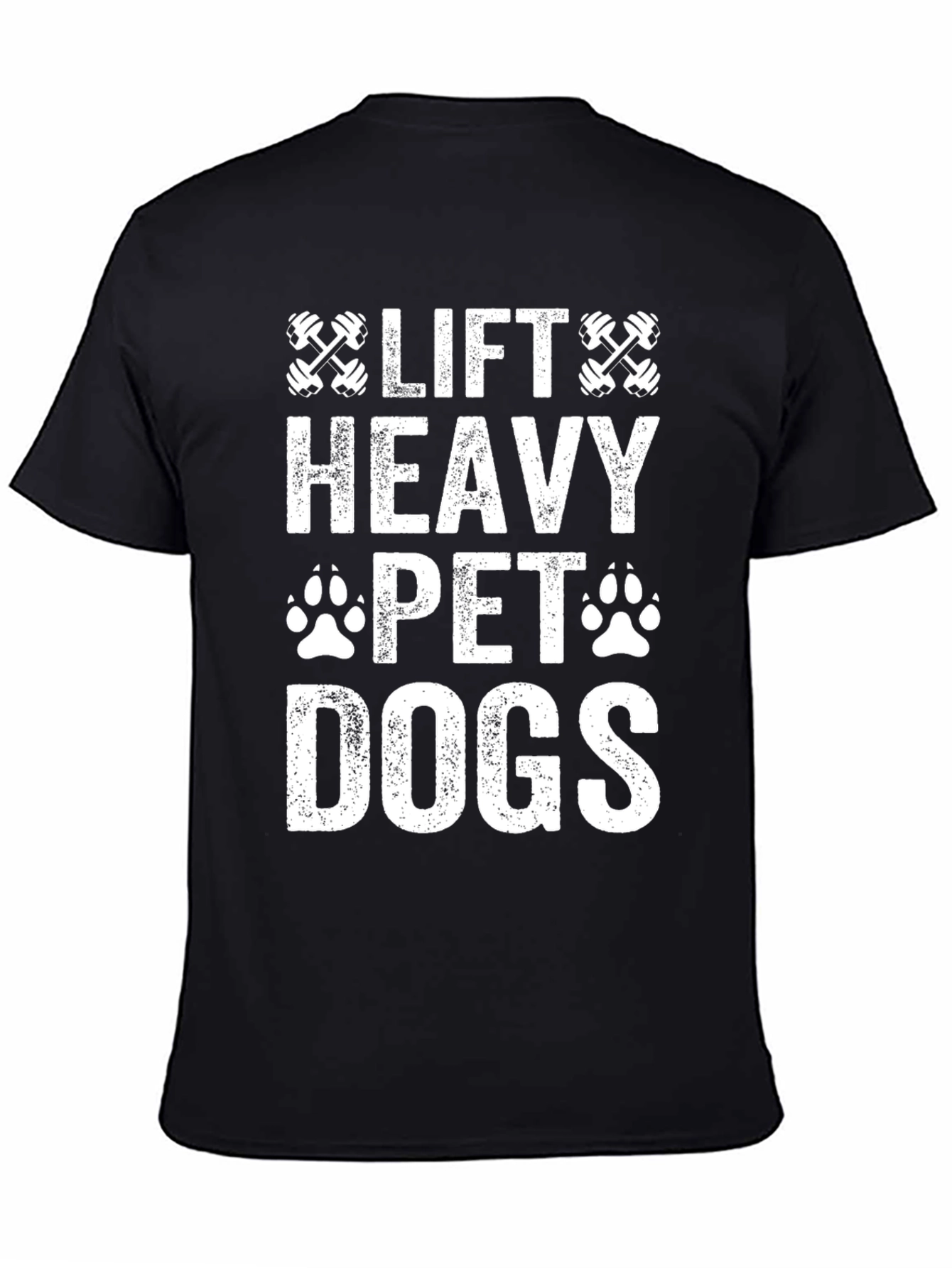 Lift Heavy Pet Dogs Graphic Tee
