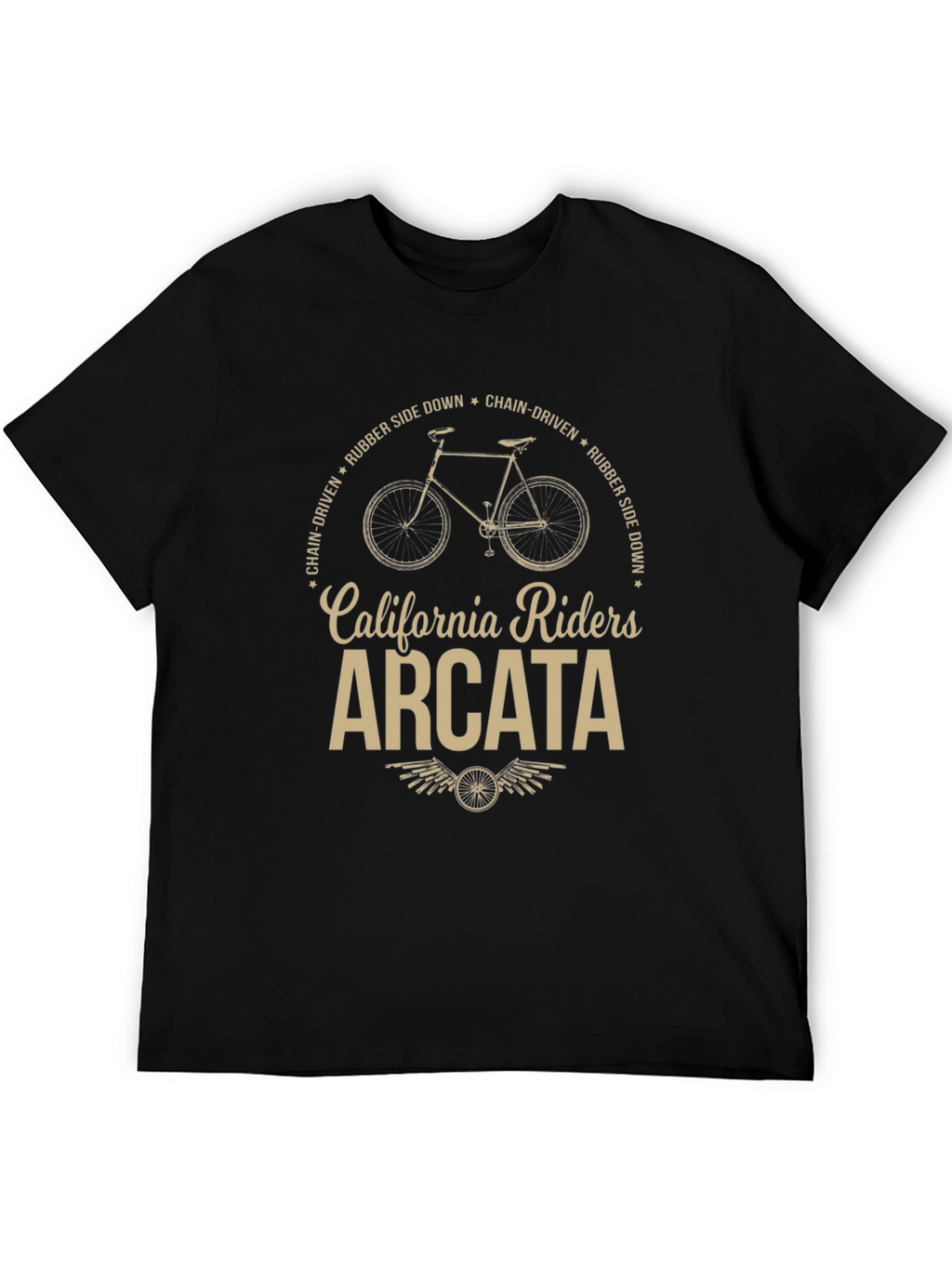 California Riders Arcata T-Shirt: Chain-Driven Style