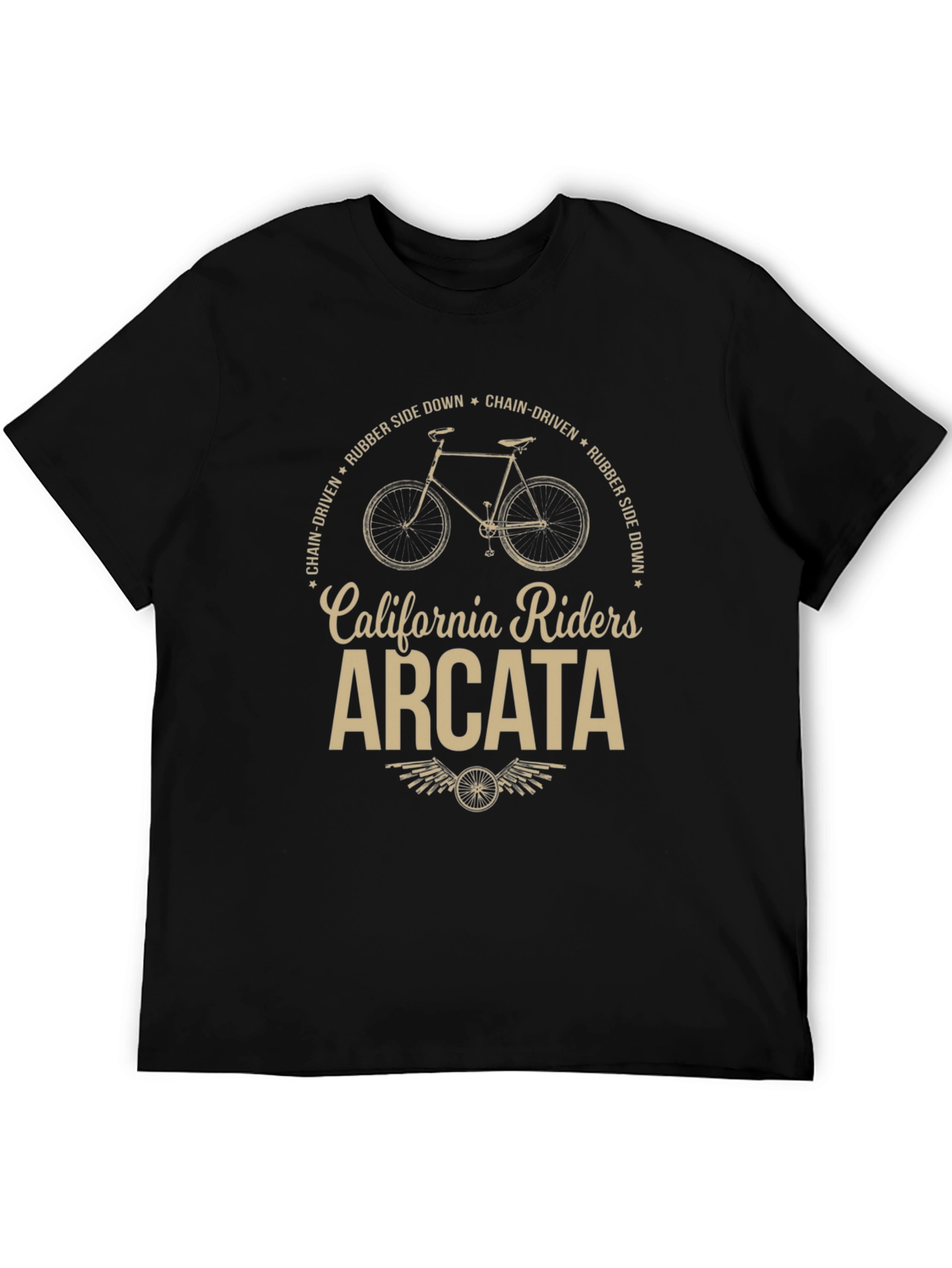 California Riders Arcata T-Shirt: Chain-Driven Style