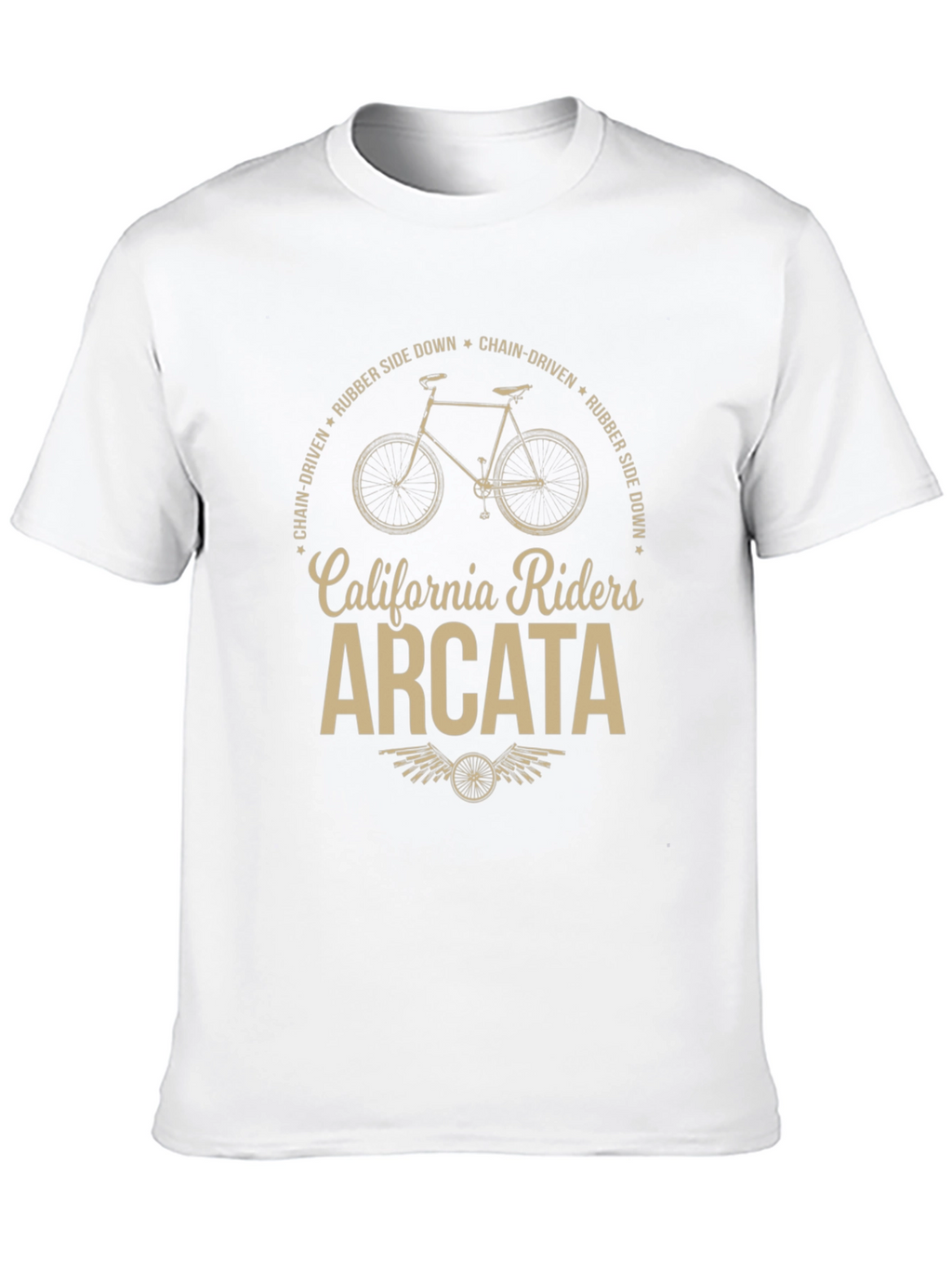 California Riders Arcata T-Shirt: Chain-Driven Style