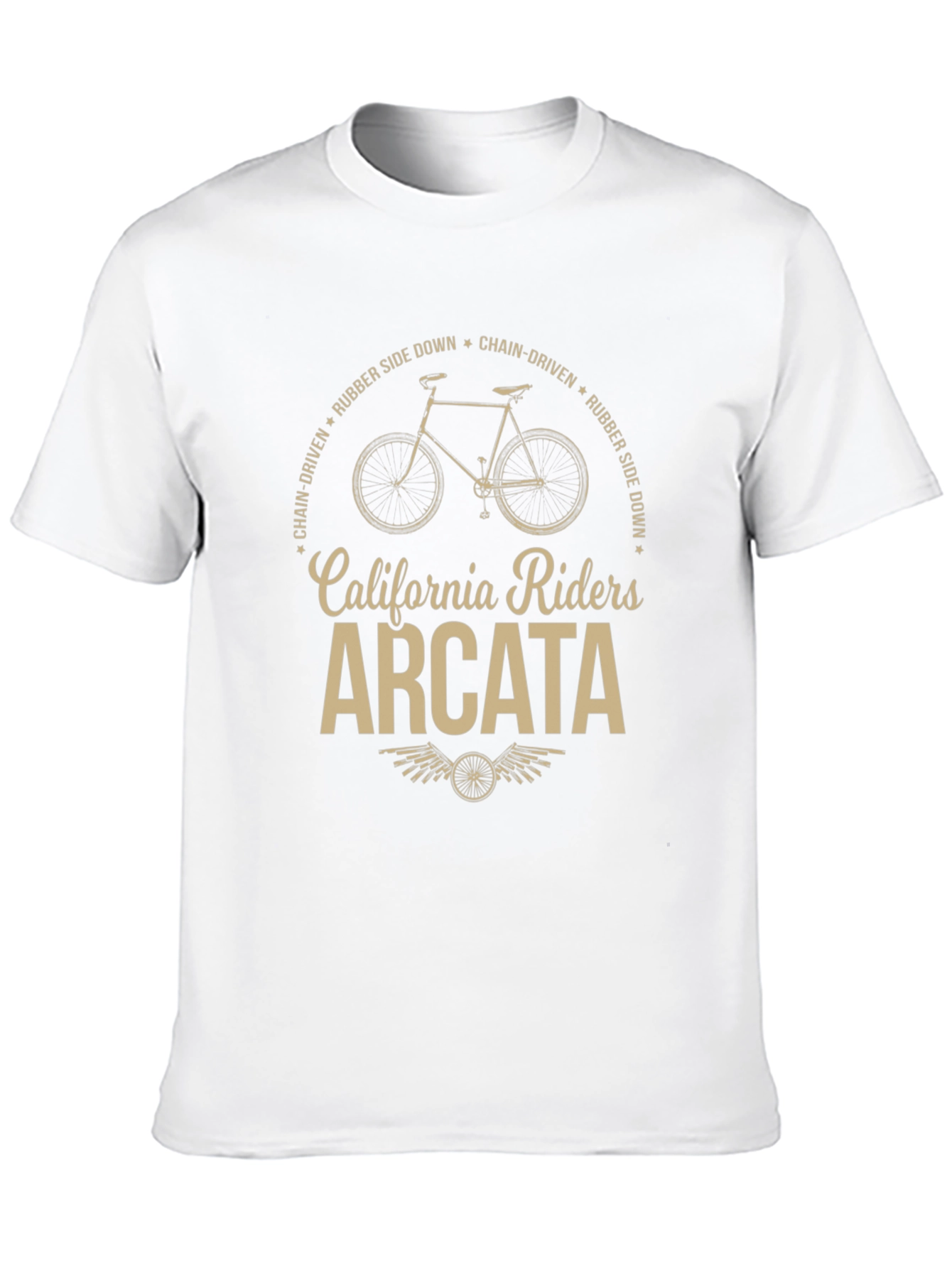 California Riders Arcata T-Shirt: Chain-Driven Style