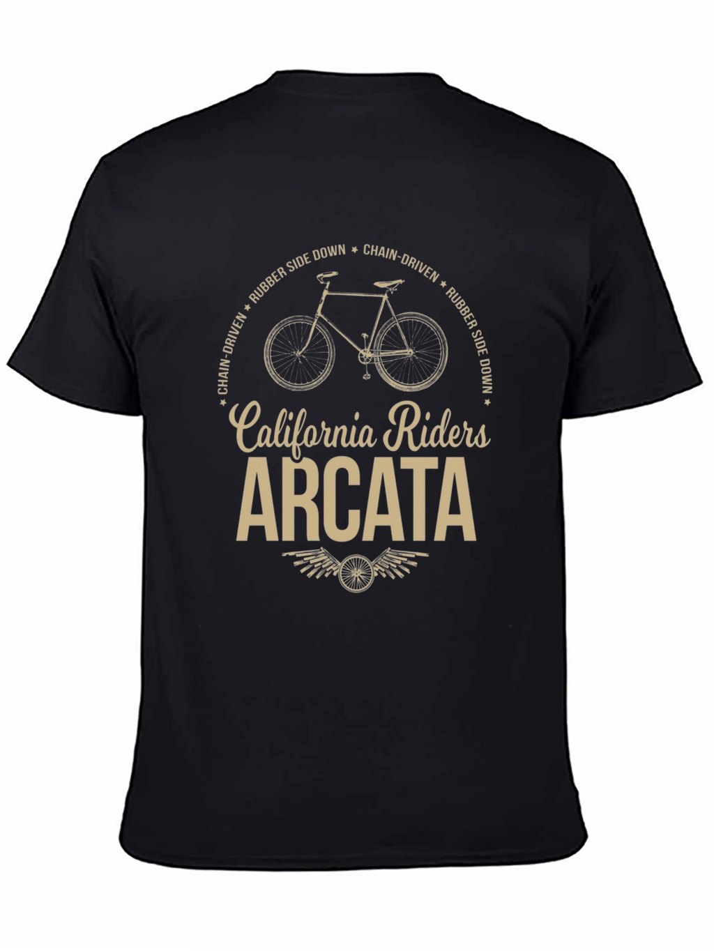 California Riders Arcata T-Shirt: Chain-Driven Style