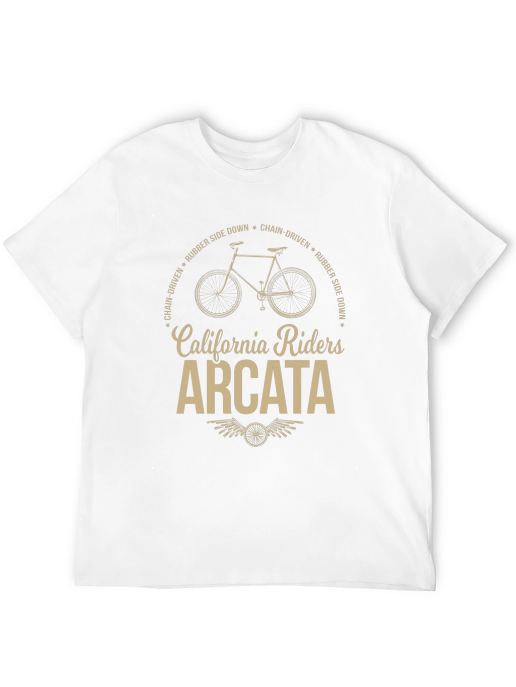 California Riders Arcata T-Shirt: Chain-Driven Style