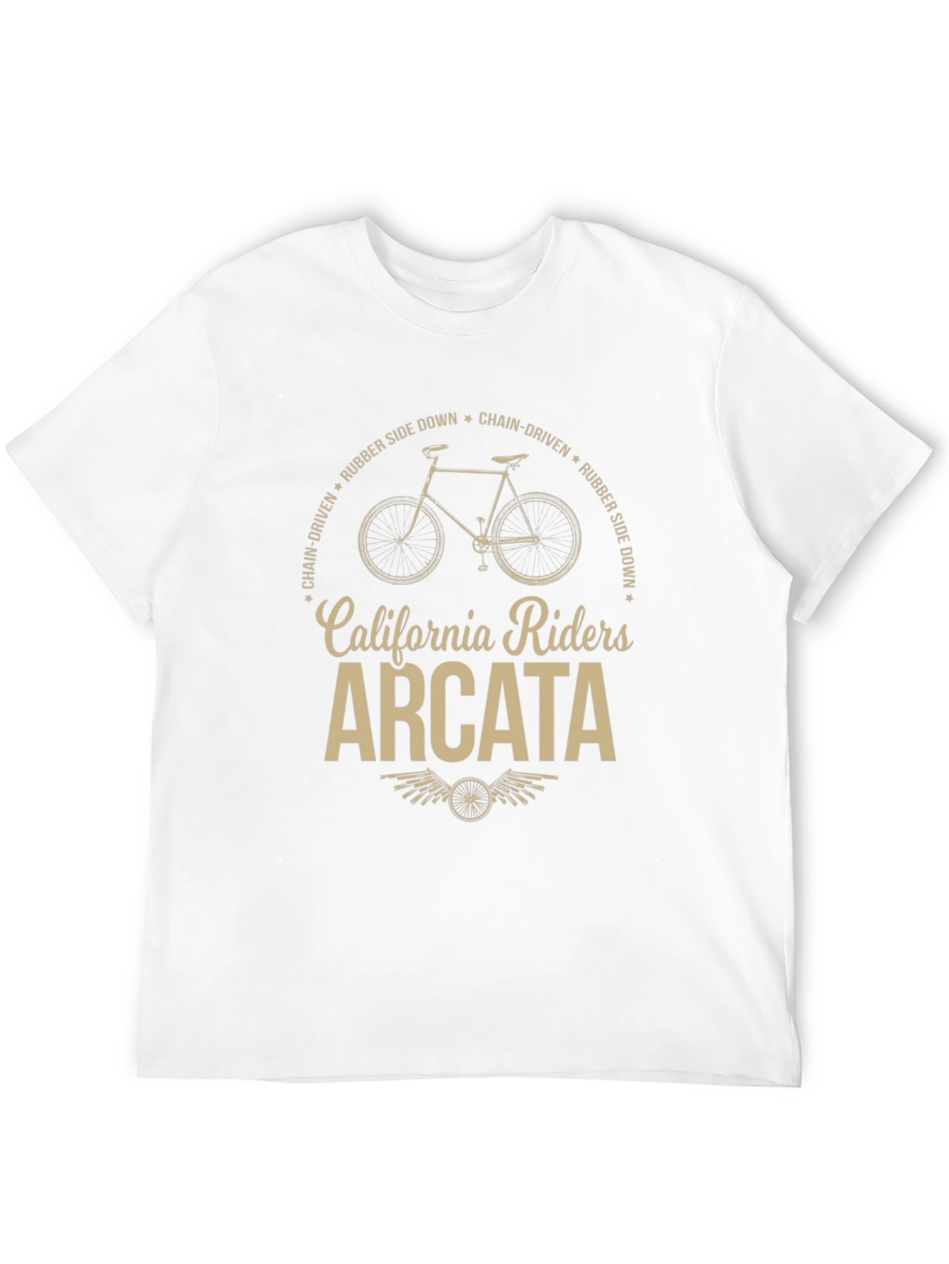 California Riders Arcata T-Shirt: Chain-Driven Style