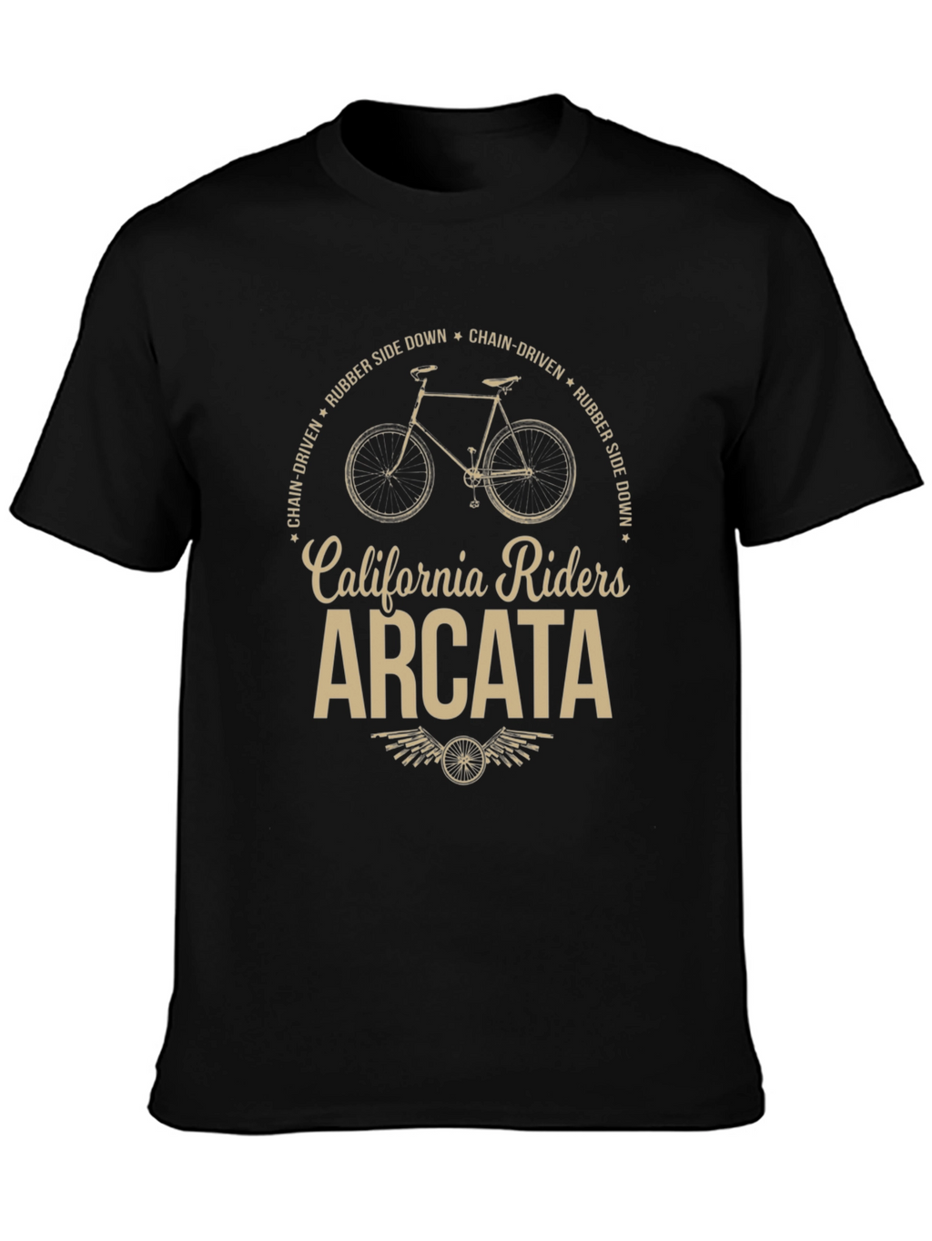 California Riders Arcata T-Shirt: Chain-Driven Style