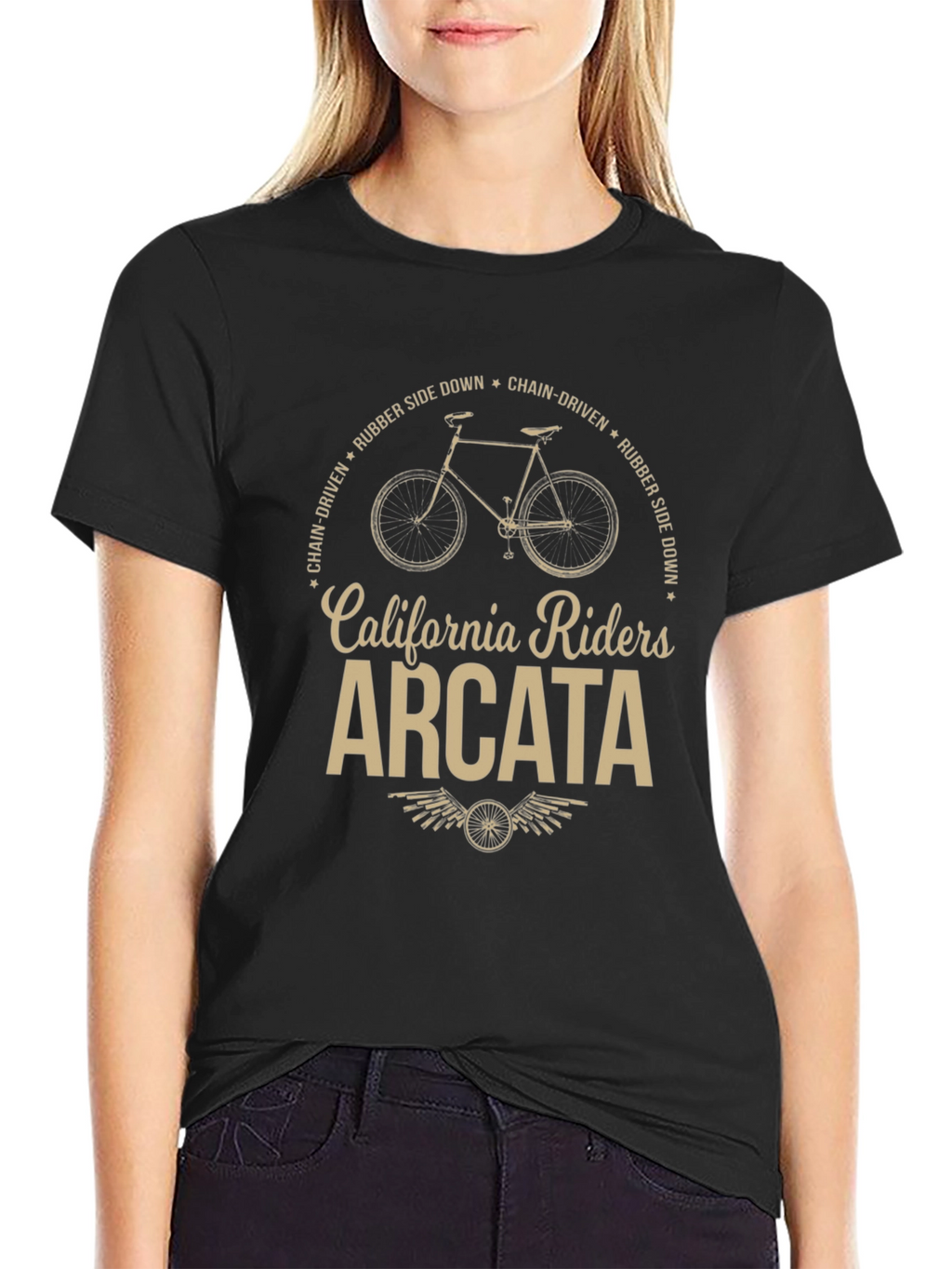 California Riders Arcata T-Shirt: Chain-Driven Style