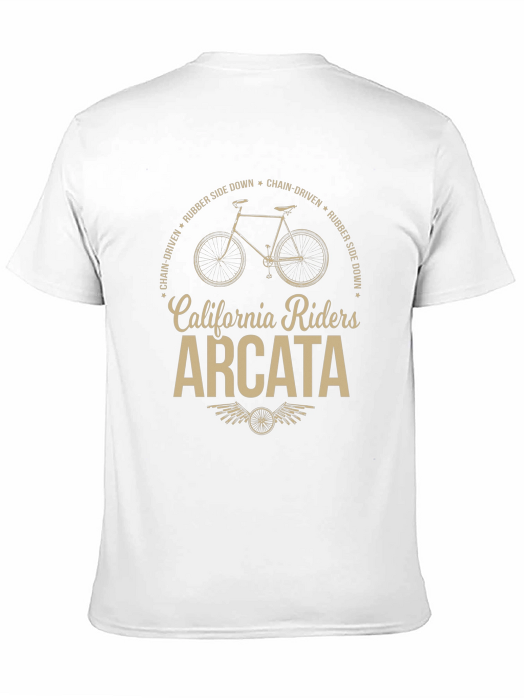 California Riders Arcata T-Shirt: Chain-Driven Style