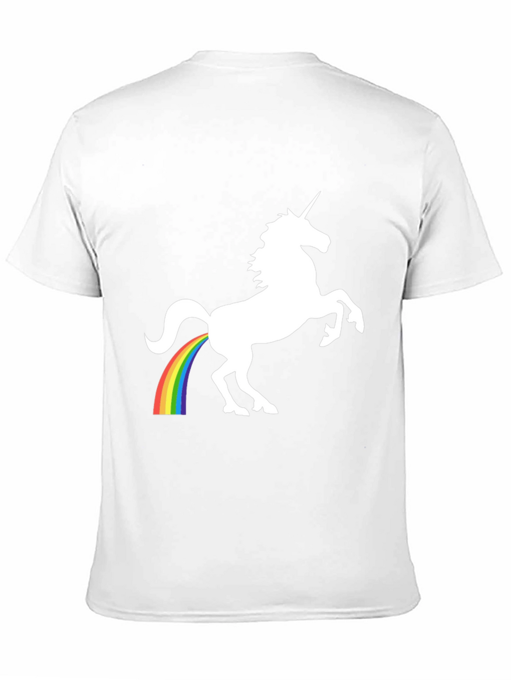 Unicorn Rainbow Poop T-Shirt - Black