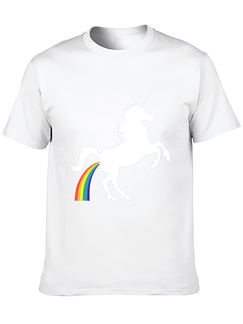 Unicorn Rainbow Poop T-Shirt - Black