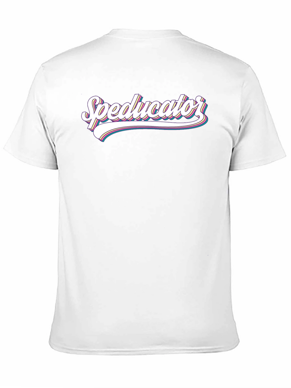 Speducator Graphic T-Shirt - Black Cotton Blend