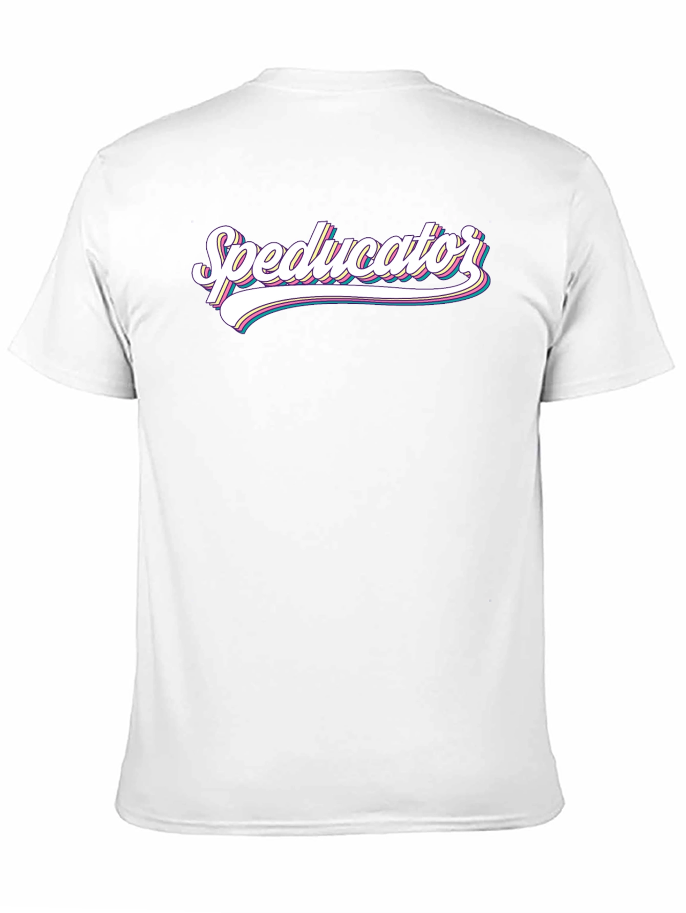 Speducator Graphic T-Shirt - Black Cotton Blend