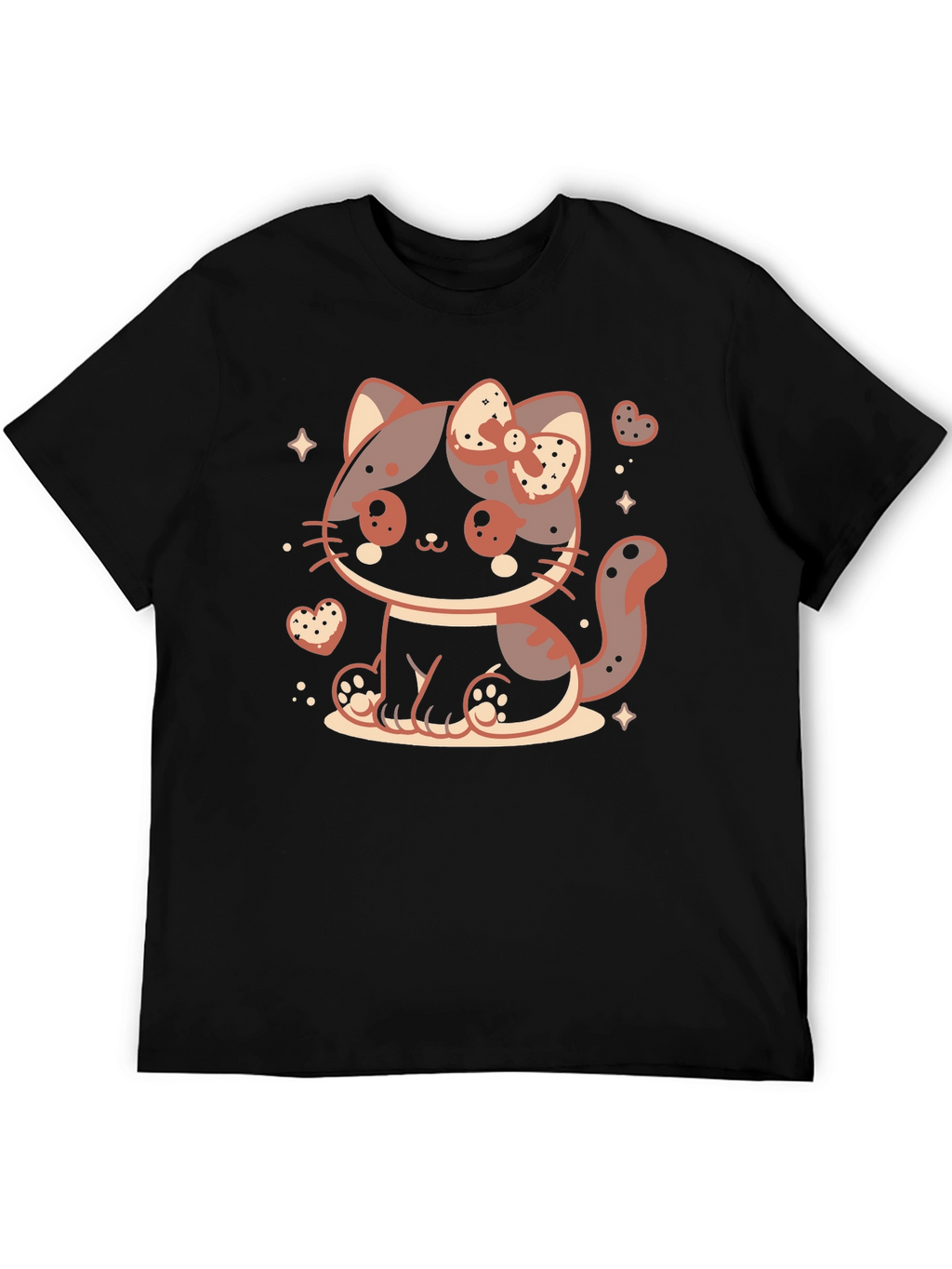 Kawaii Kitty T-Shirt - Cute Cat Design