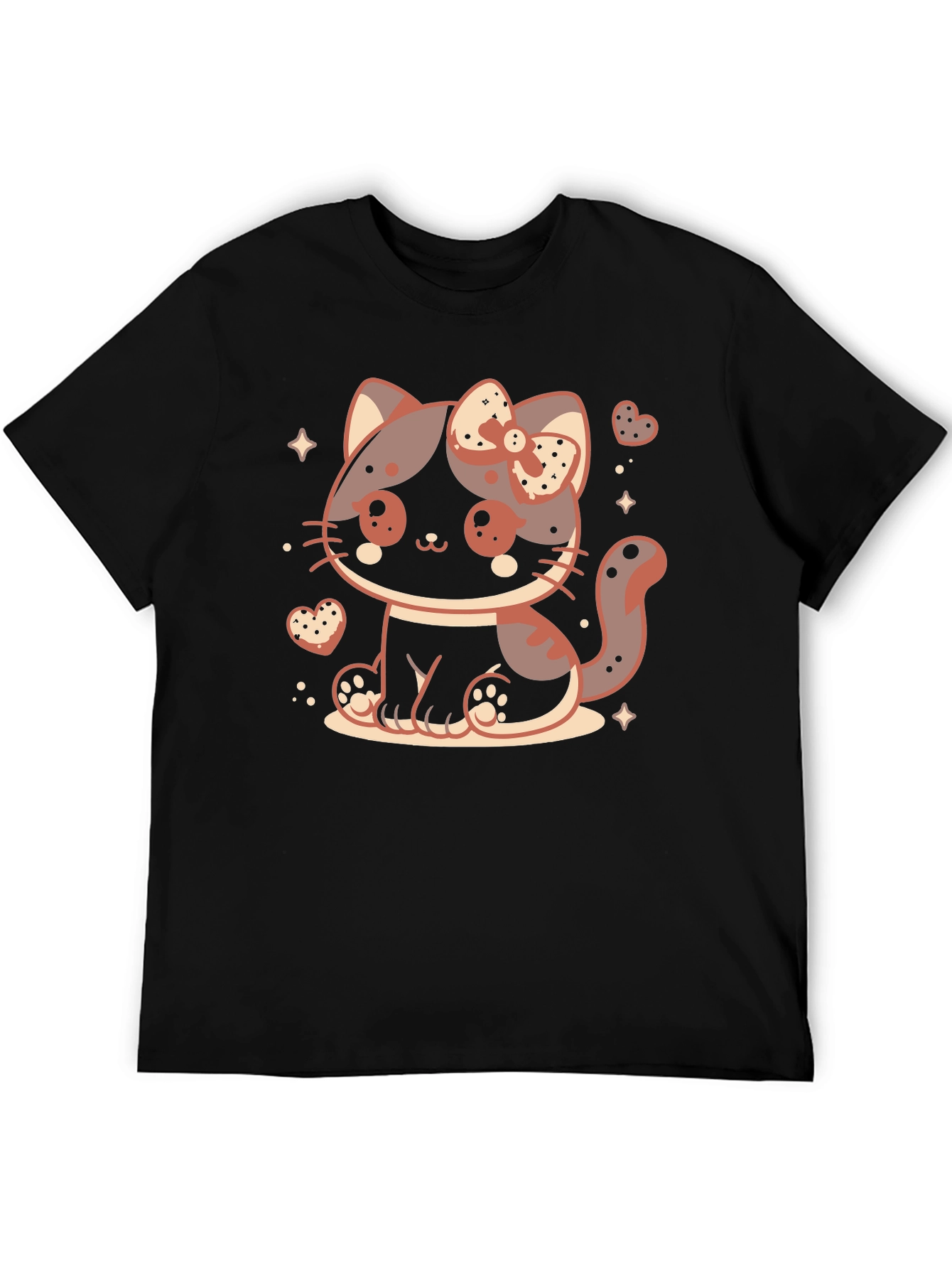 Kawaii Kitty T-Shirt - Cute Cat Design