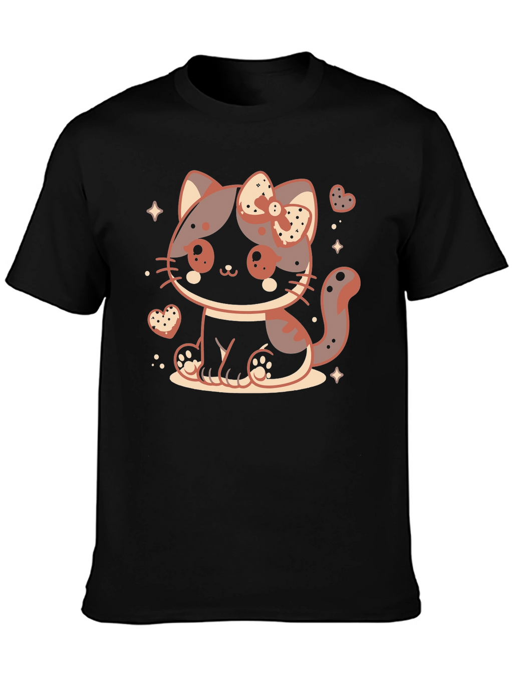 Kawaii Kitty T-Shirt - Cute Cat Design