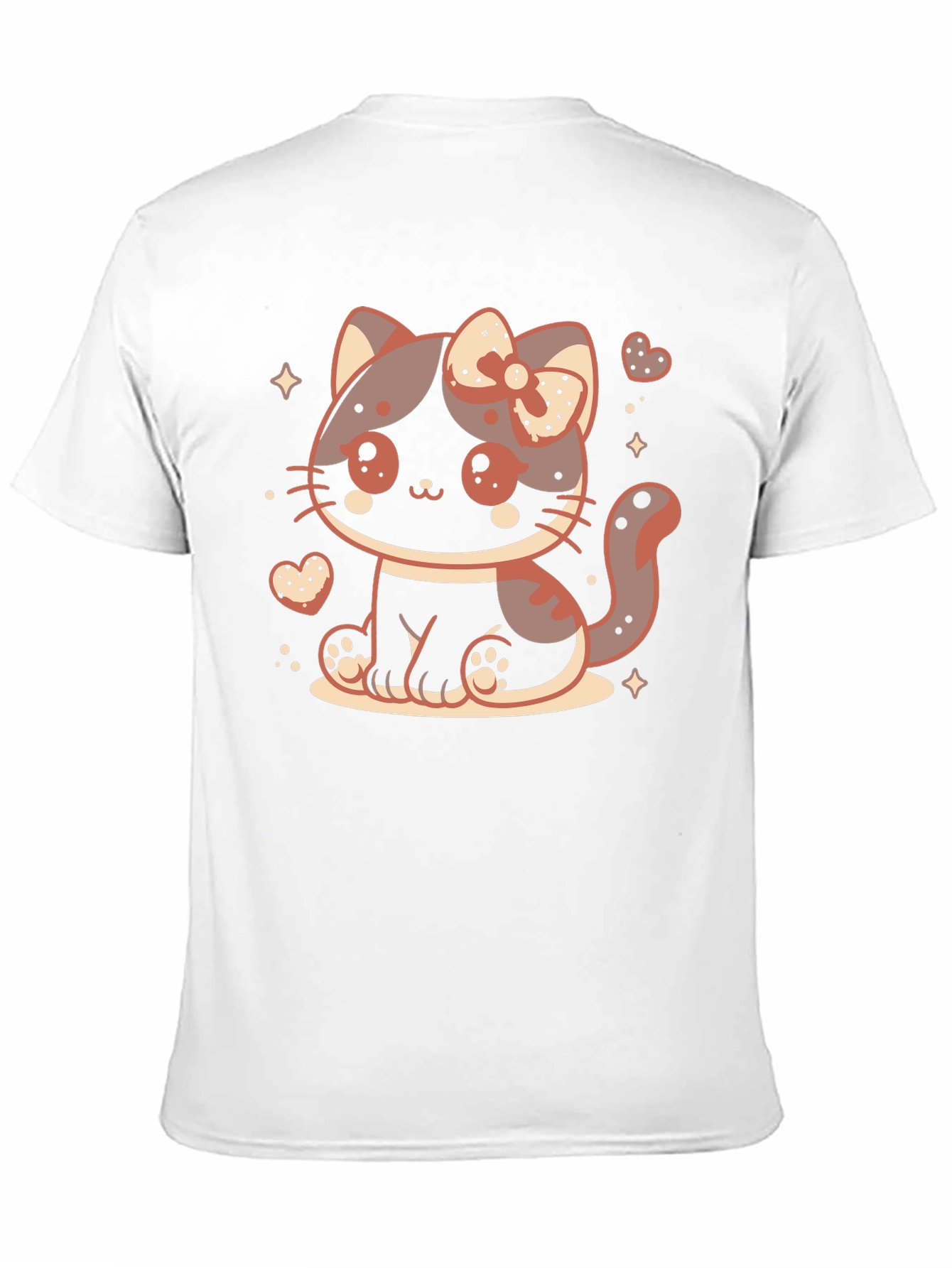 Kawaii Kitty T-Shirt - Cute Cat Design