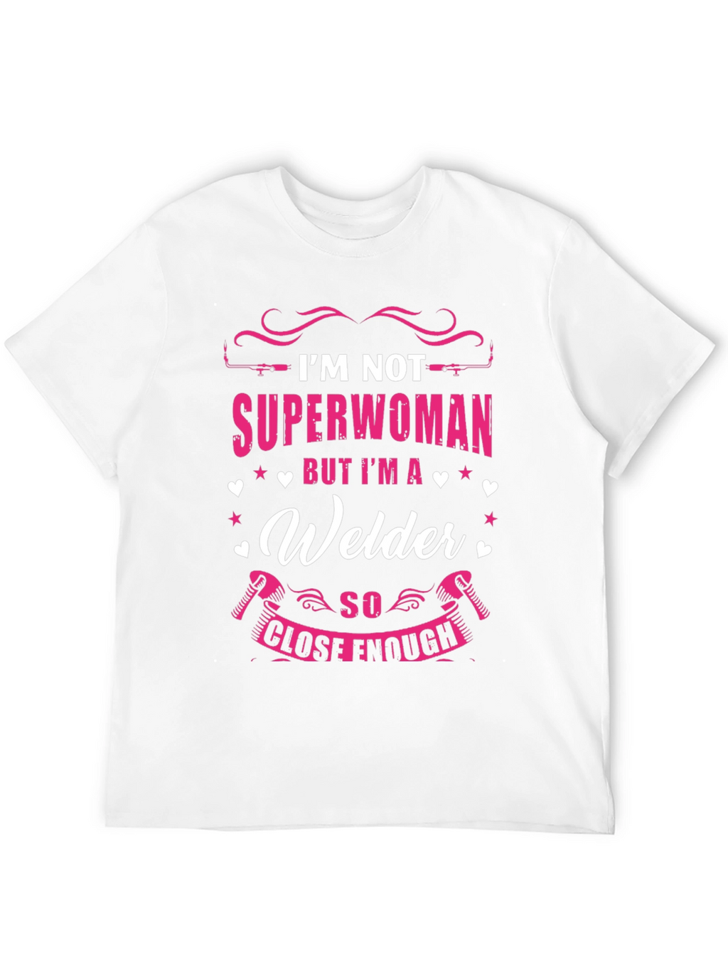 Welder Superwoman Graphic Tee