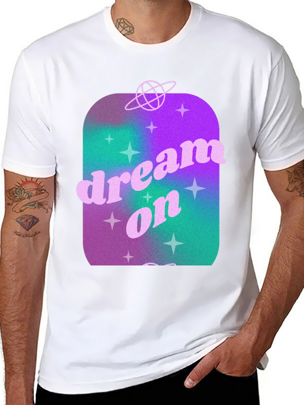 Dream On Graphic T-Shirt - Unisex Casual Tee