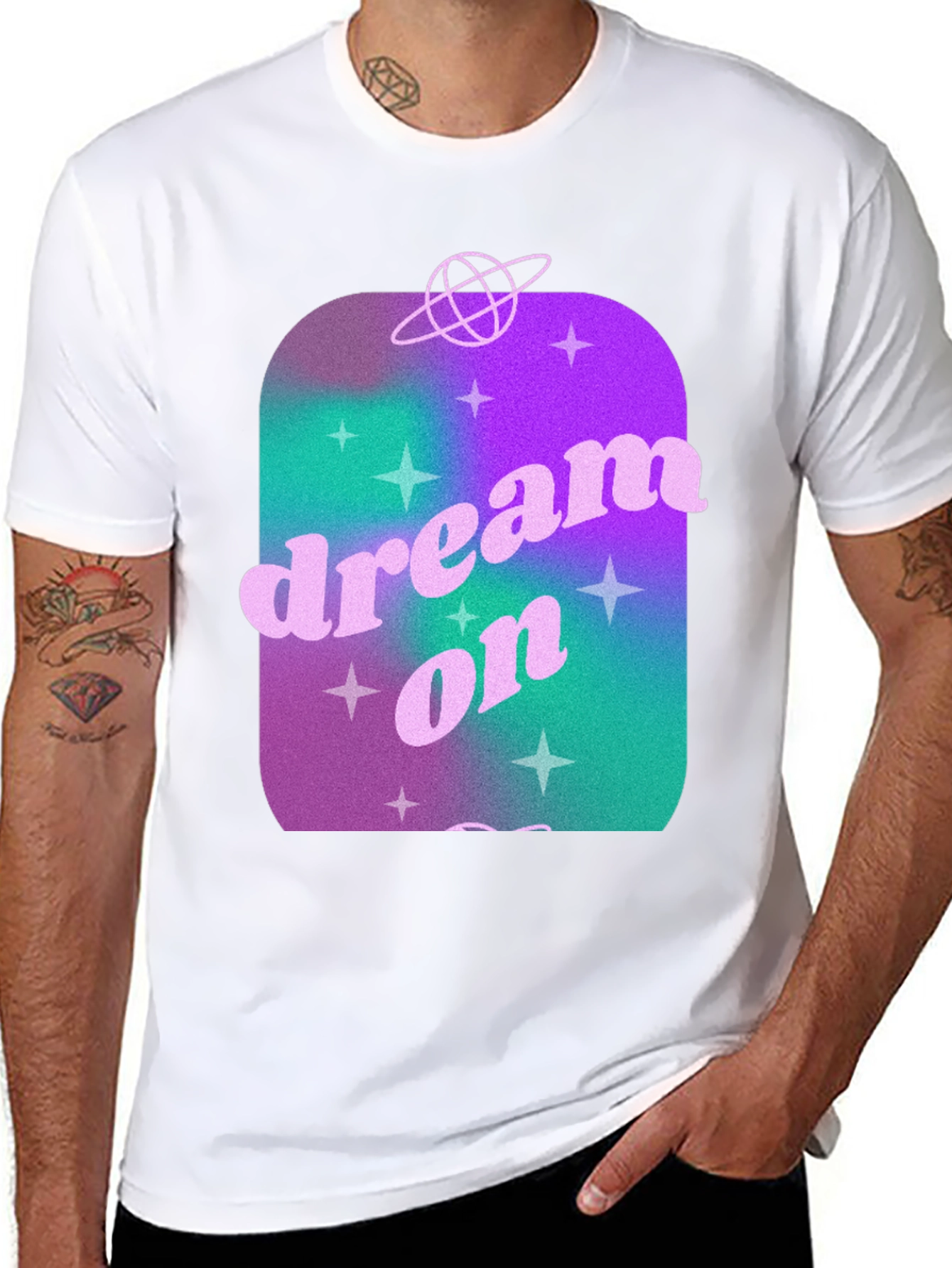 Dream On Graphic T-Shirt - Unisex Casual Tee