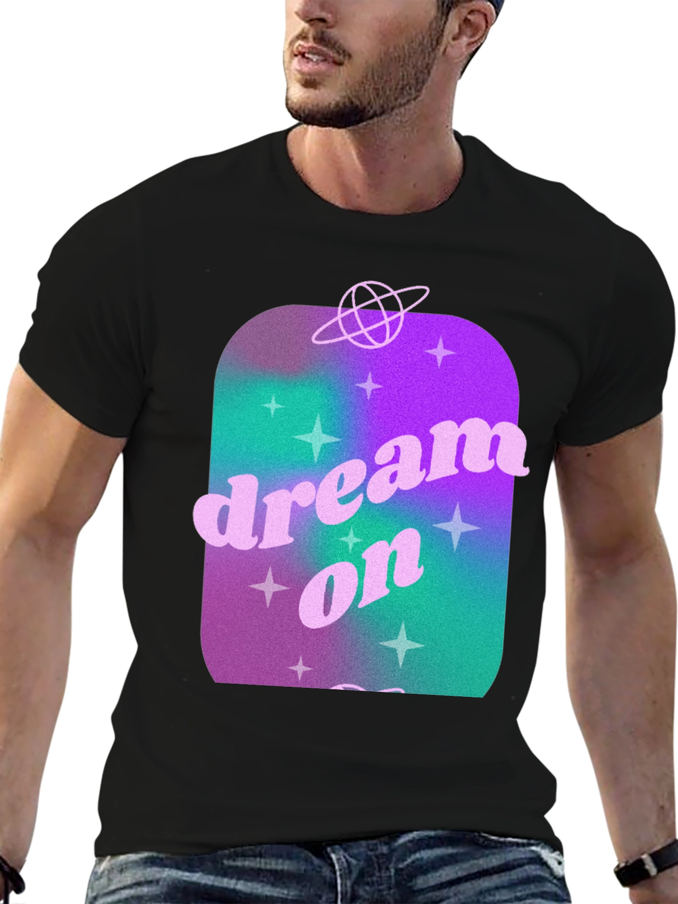 Dream On Graphic T-Shirt - Unisex Casual Tee