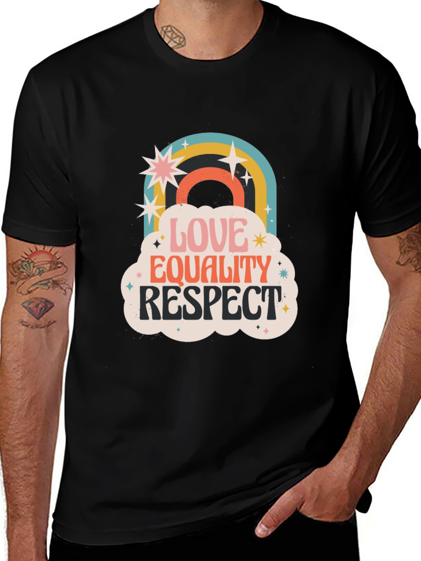 Love Equality Respect Graphic Tee