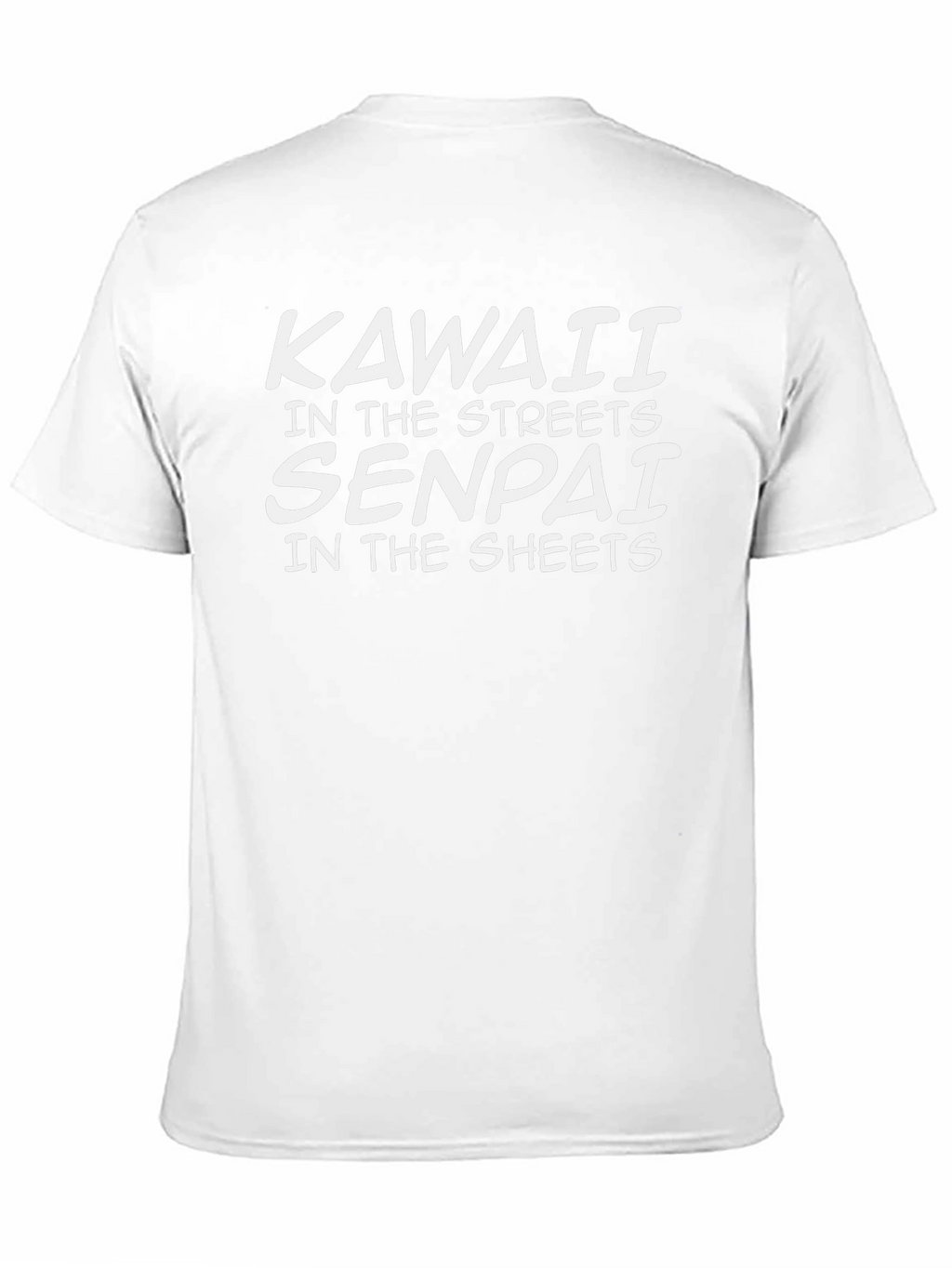 Kawaii Senpai Black T-Shirt