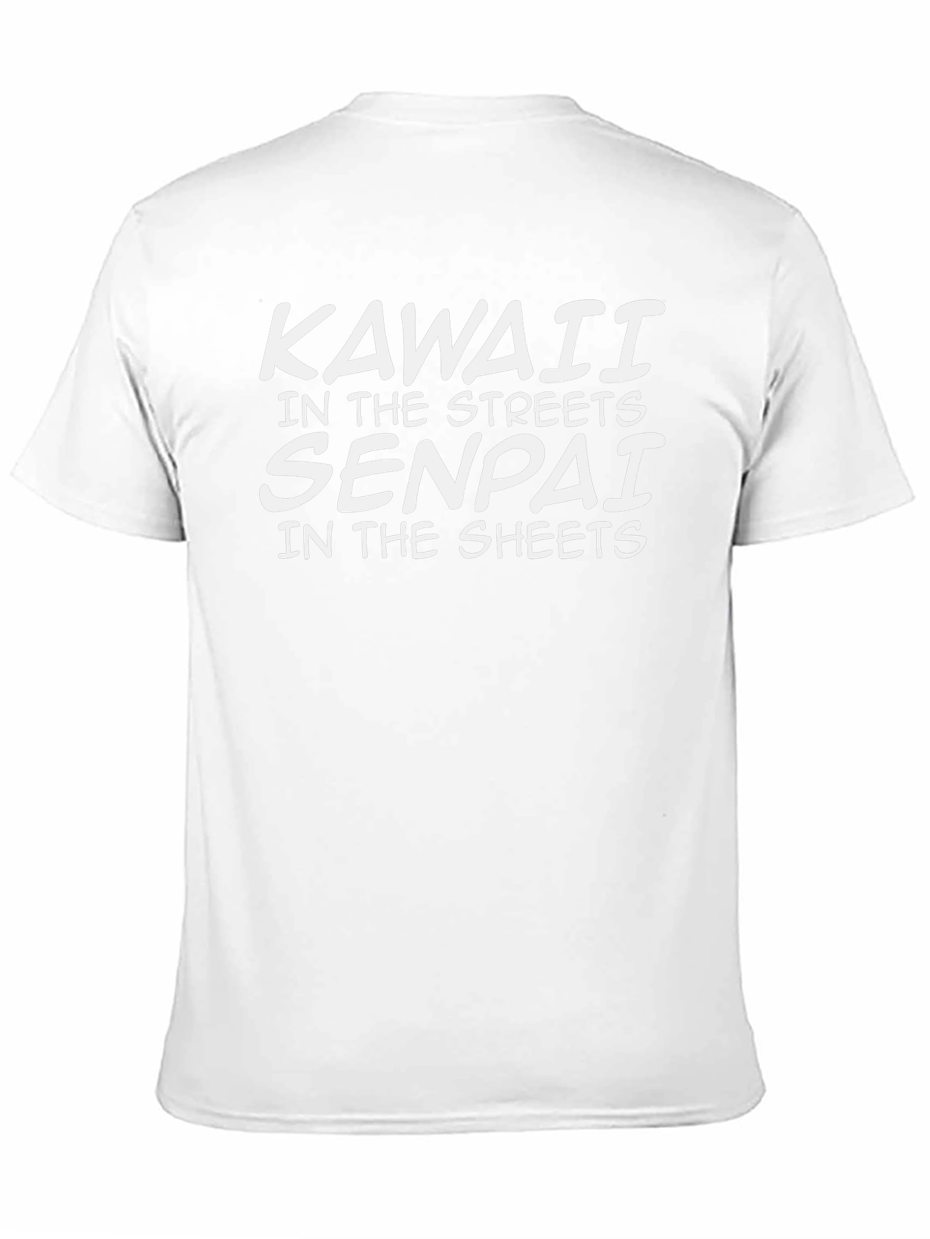 Kawaii Senpai Black T-Shirt
