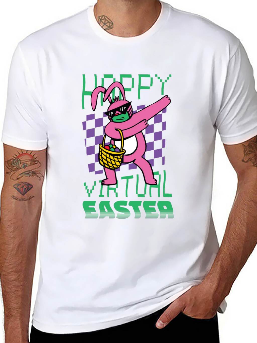 Hoppy Virtual Easter T-Shirt