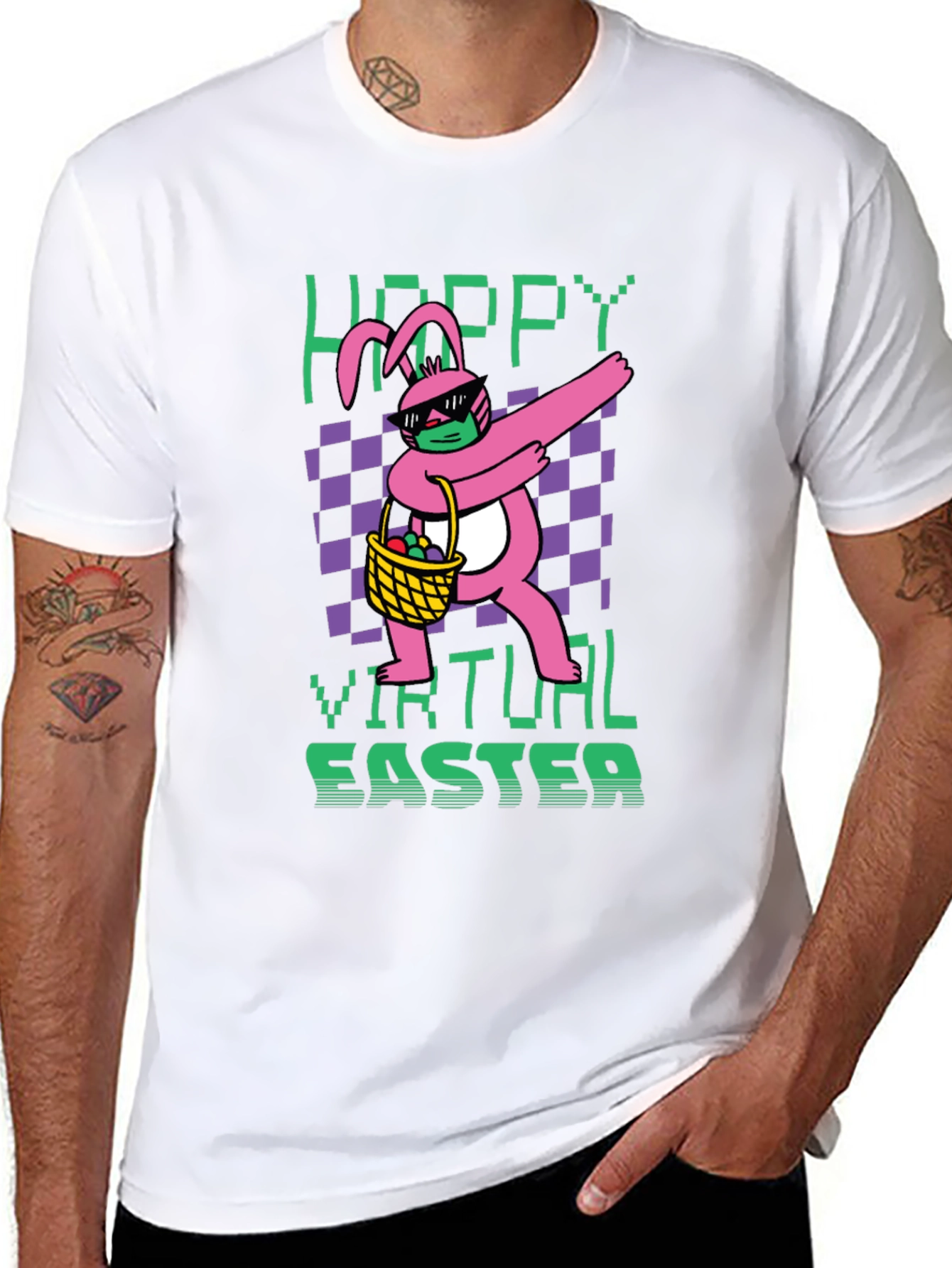 Hoppy Virtual Easter T-Shirt