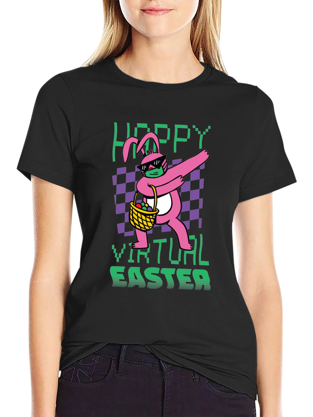 Hoppy Virtual Easter T-Shirt