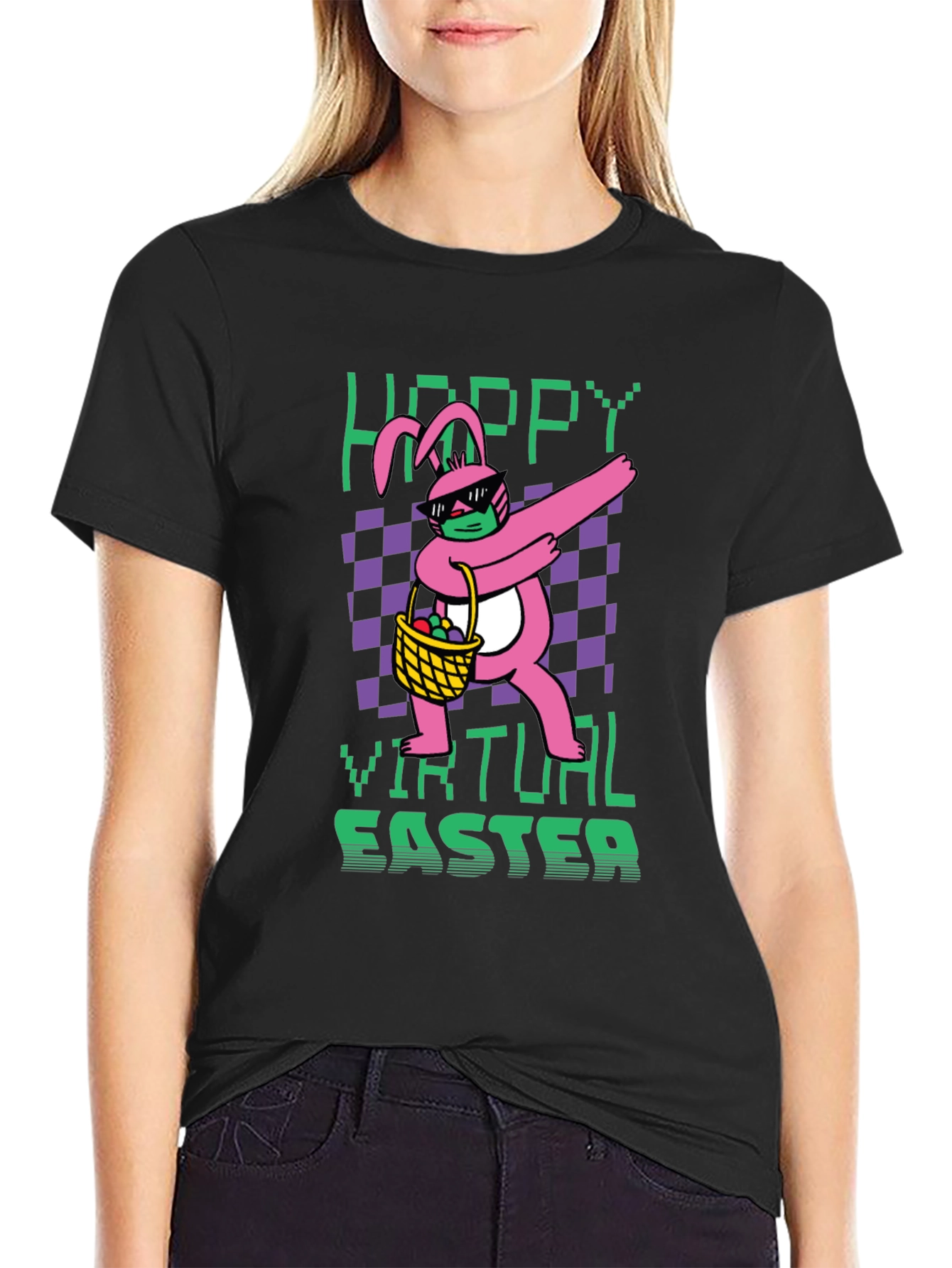 Hoppy Virtual Easter T-Shirt