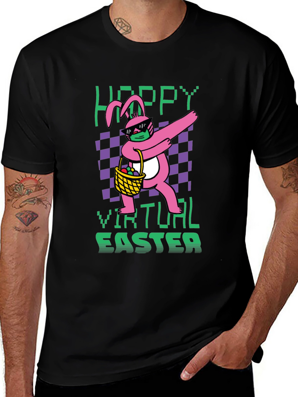 Hoppy Virtual Easter T-Shirt