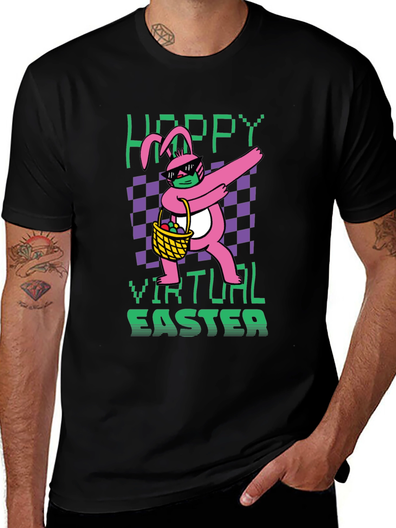 Hoppy Virtual Easter T-Shirt