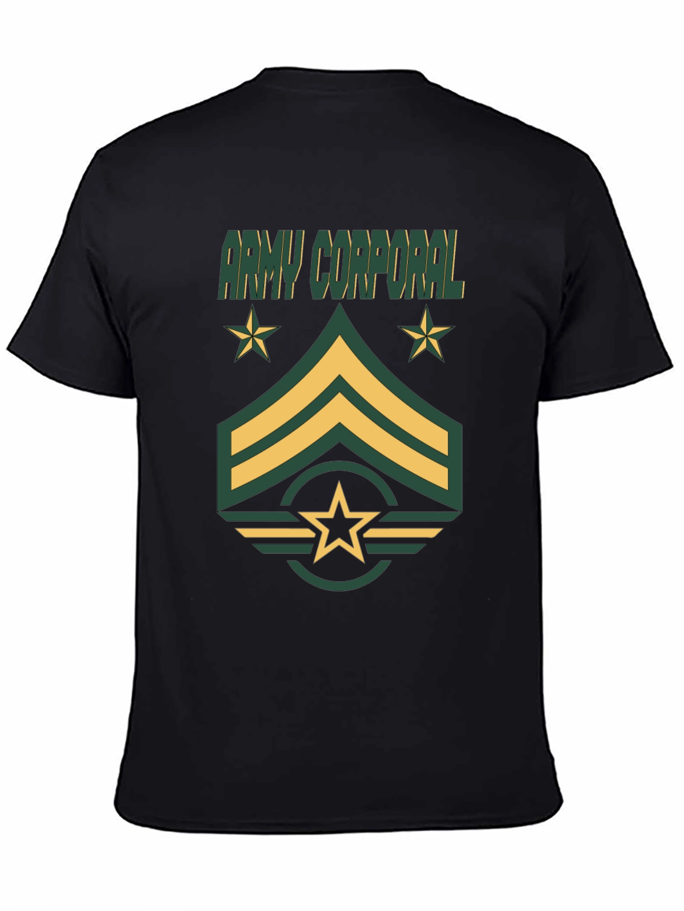 Army Corporal T-Shirt - Military Rank Graphic Tee