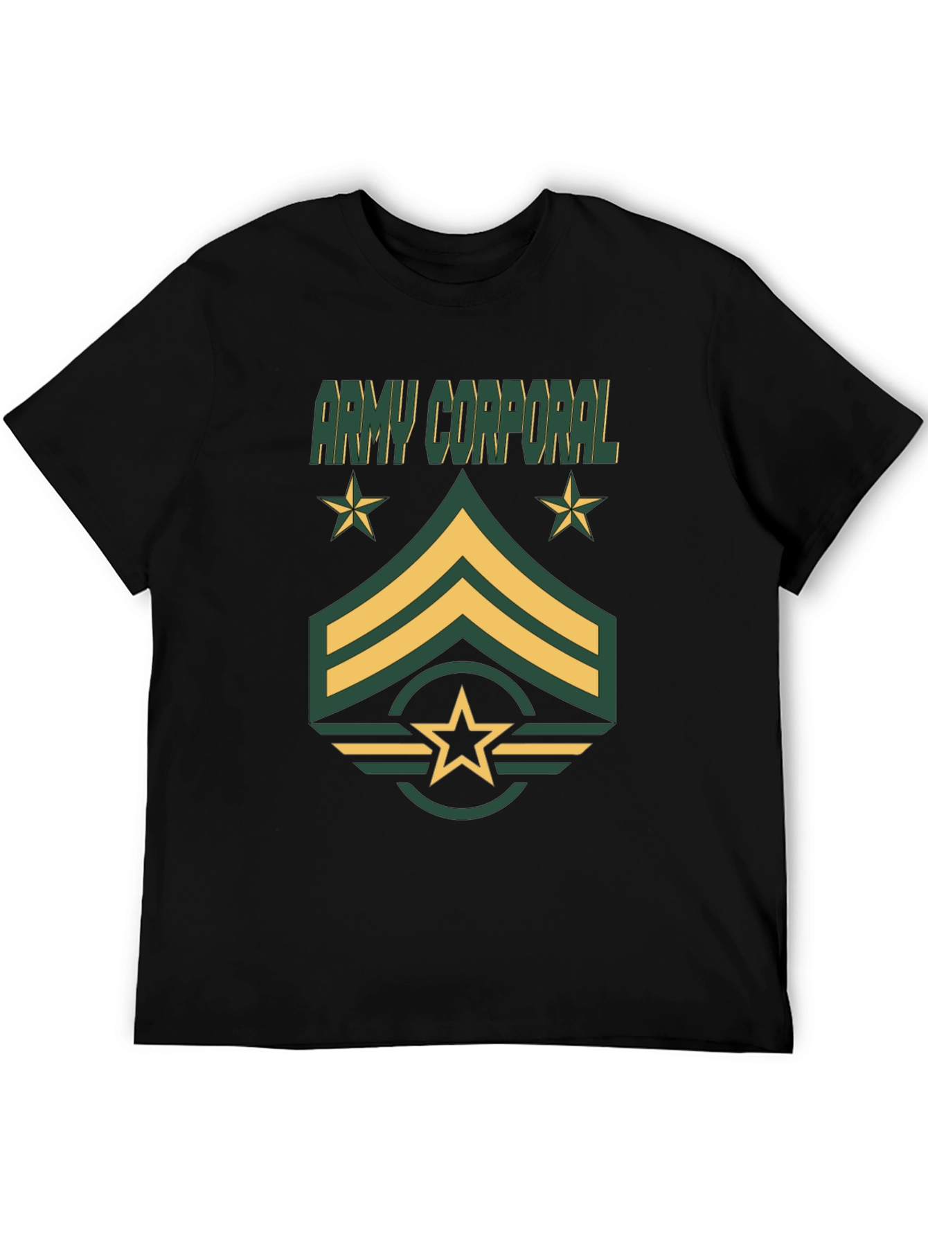Army Corporal T-Shirt - Military Rank Graphic Tee