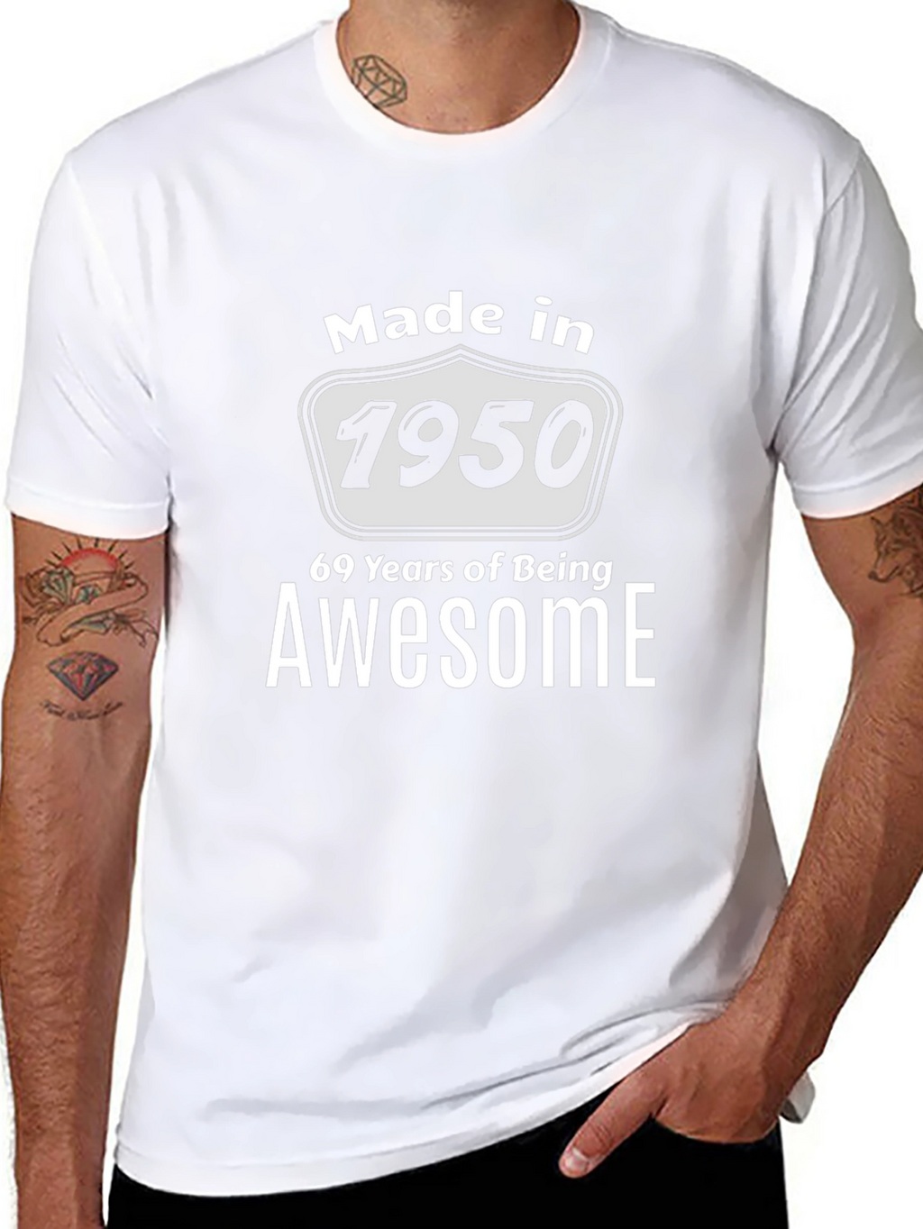 Made in 1950 Awesome T-Shirt