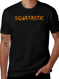 Squatastic Black Graphic Tee